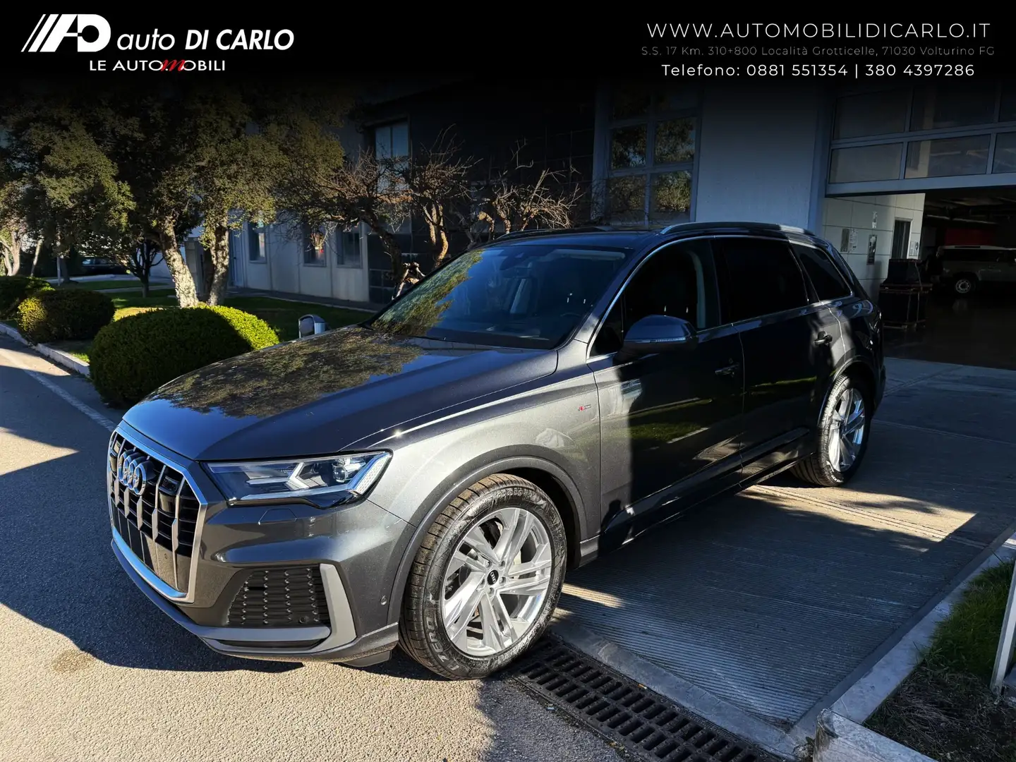 Audi Q7 50 TDI quattro tiptronic S-line Edition Grigio - 1