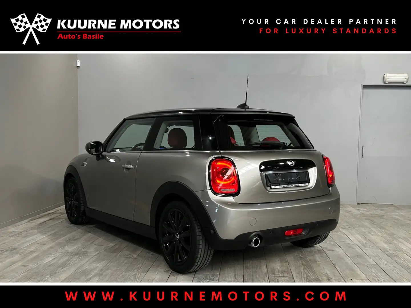 MINI Cooper 1.5i 3d. Alu17"/Leder/Gps/Pdc/Cruise *1j garantie* Bej - 2