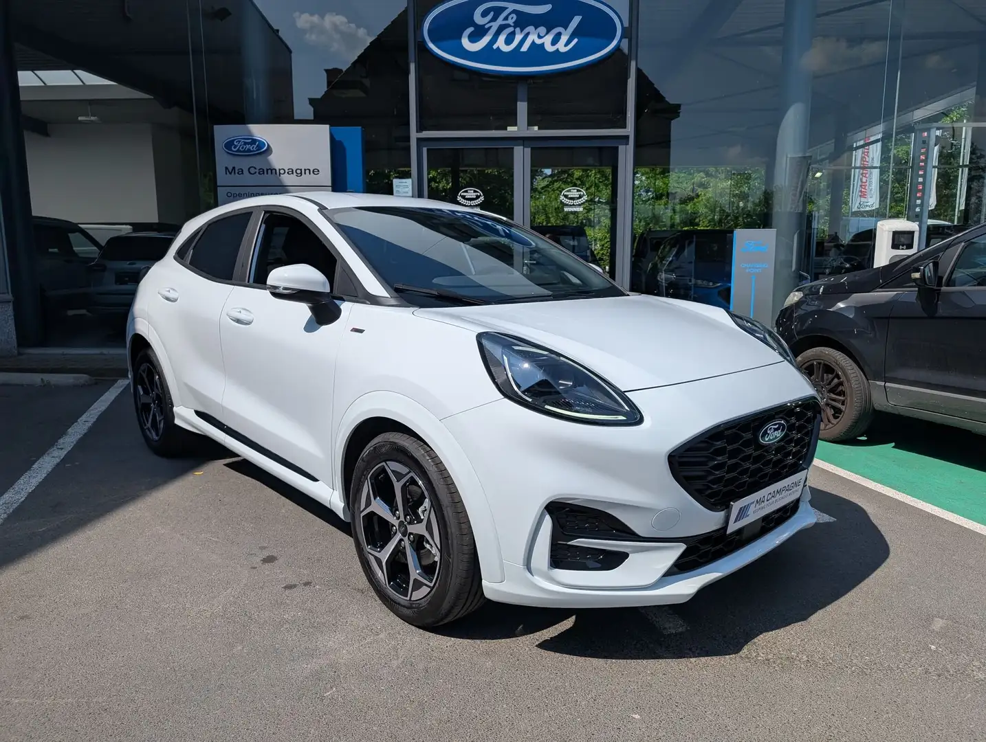 Ford Puma ST-Line 1.0i Ecoboost 125pk Mild Hybrid Blanc - 1