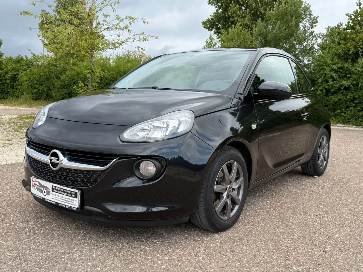 Opel Adam City Modus HSA*KLIMA*ALU*1-HAND*TÜV 04/2027 Schwarz - 1