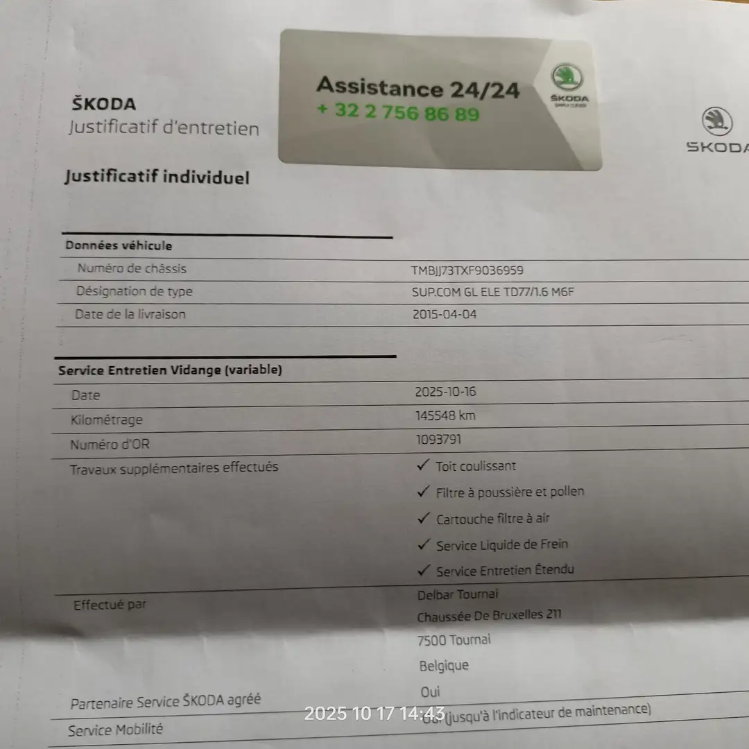 Skoda Superb SW 1.6 CR TDi Elegance - 2