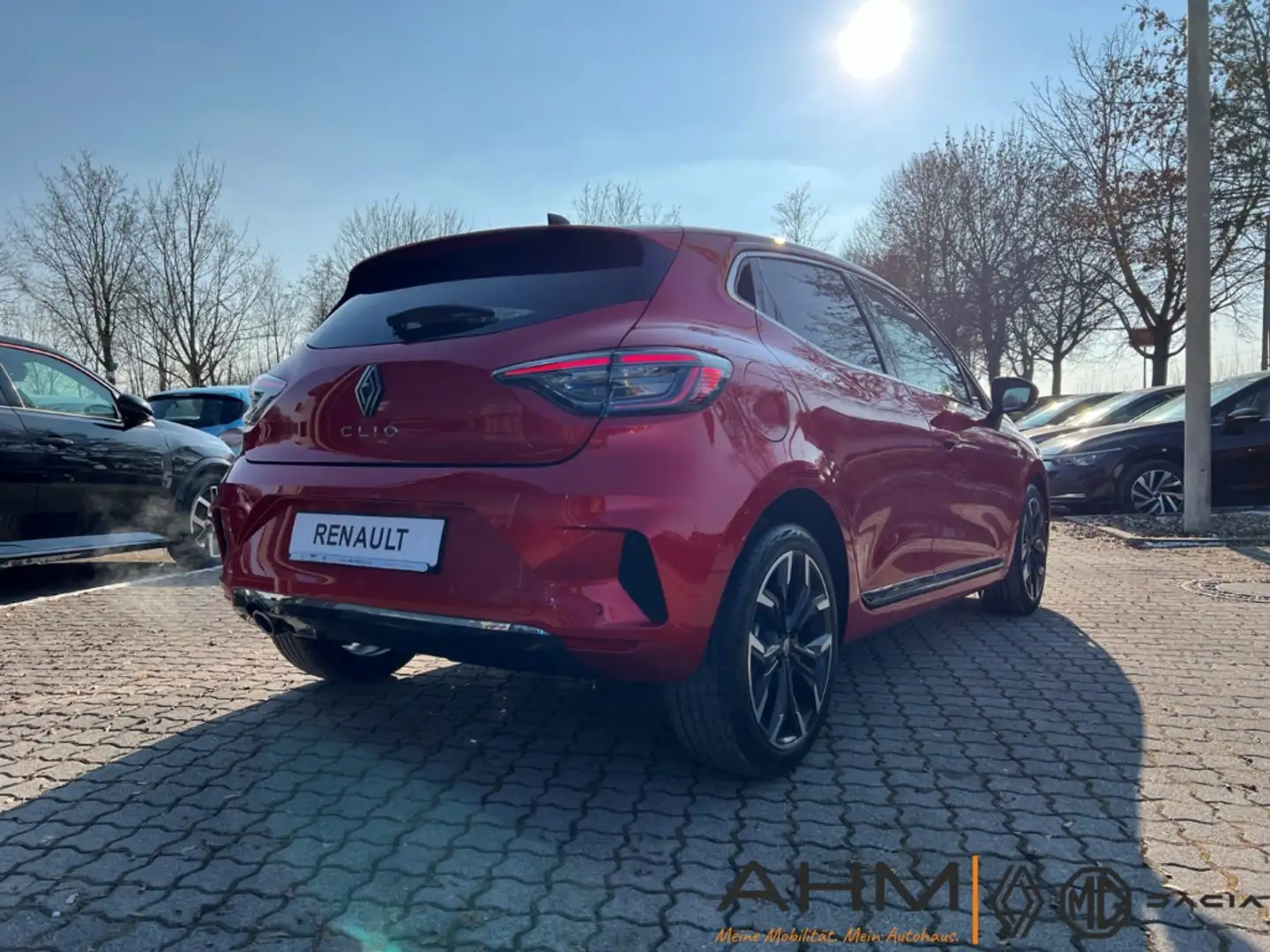 Renault Clio V Techno 1.0 TCe 90 EU6e NAVI KAMERA KLIMA Rot - 2