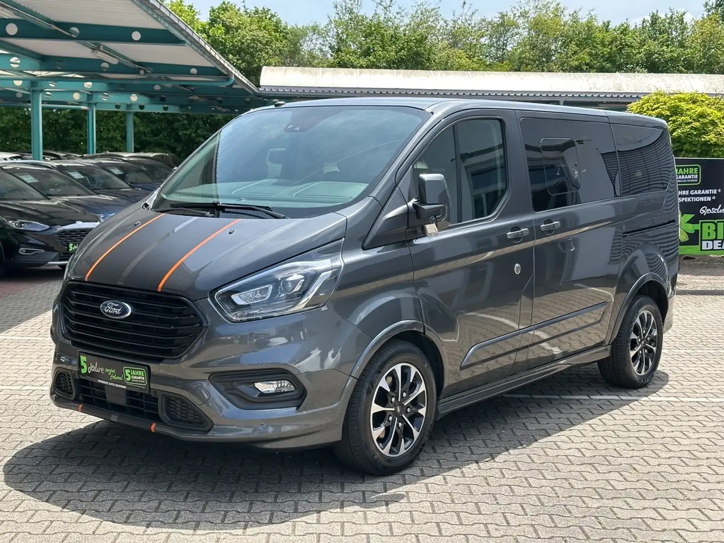 Ford Tourneo Custom 2.0 TDCi Sport *ACC*Standh.*Xenon Grau - 2