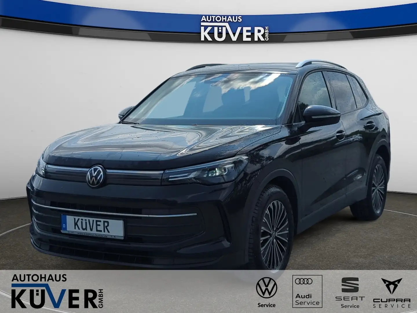 Volkswagen Tiguan Life 2,0 TDI DSG Navi+ACC+AHK+Shzg.+18´´ Schwarz - 1