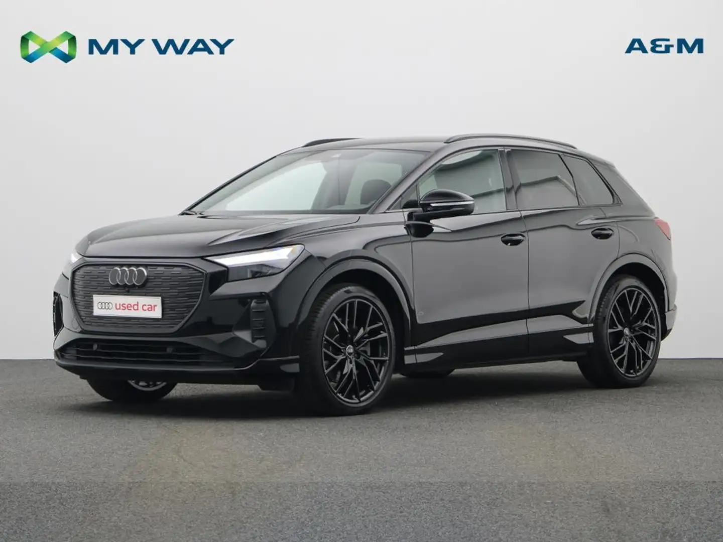Audi Q4 e-tron Advanced 40 e-tron 204 PK Noir - 1