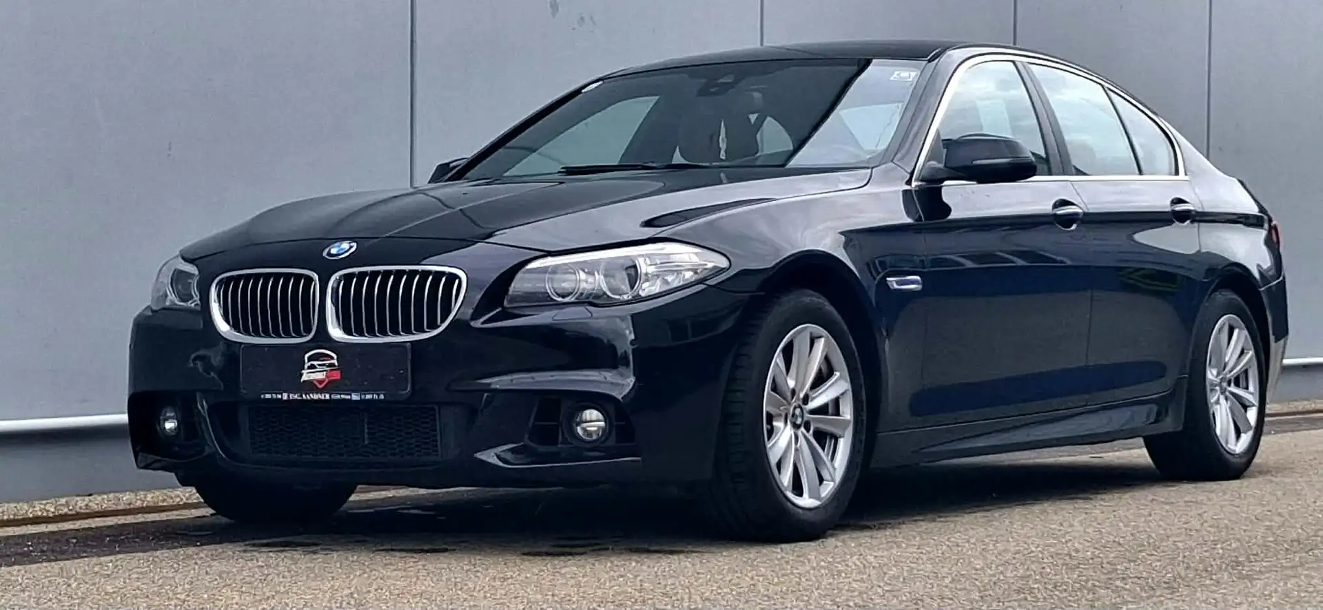 BMW 520 520d Österreich-Paket Aut Pickerl 1/2027+4 Schwarz - 1