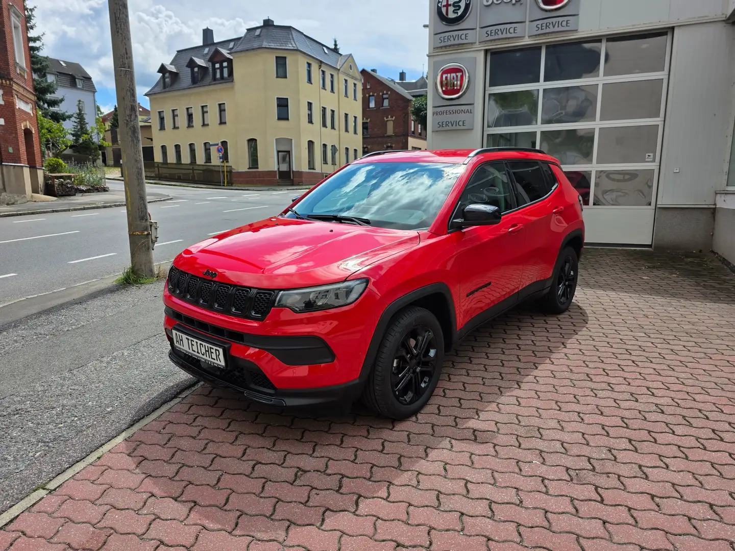 Jeep Compass Night Eagle Mild-Hybrid FWD Roşu - 1