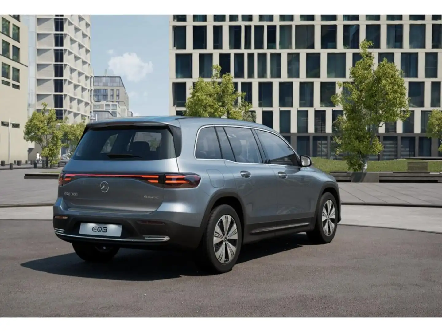 Mercedes-Benz EQB 300 4M Progressive/Ambi/360/LED/Cam/Totw/18" Silber - 2