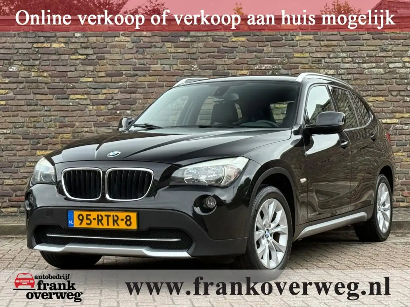 BMW X1 SDRIVE20D EXECUTIVE Automaat Leer Navi Zwart - 1