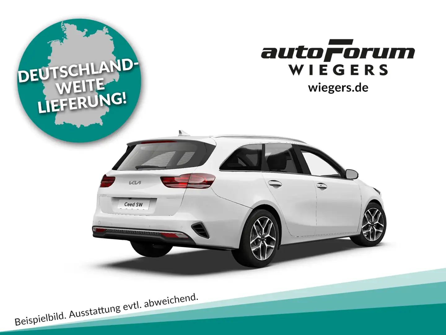 Kia Ceed / cee'd SW 1.0 T-GDI MHEV DCT Ultimate Edition *STYLE-PAKE Weiß - 2