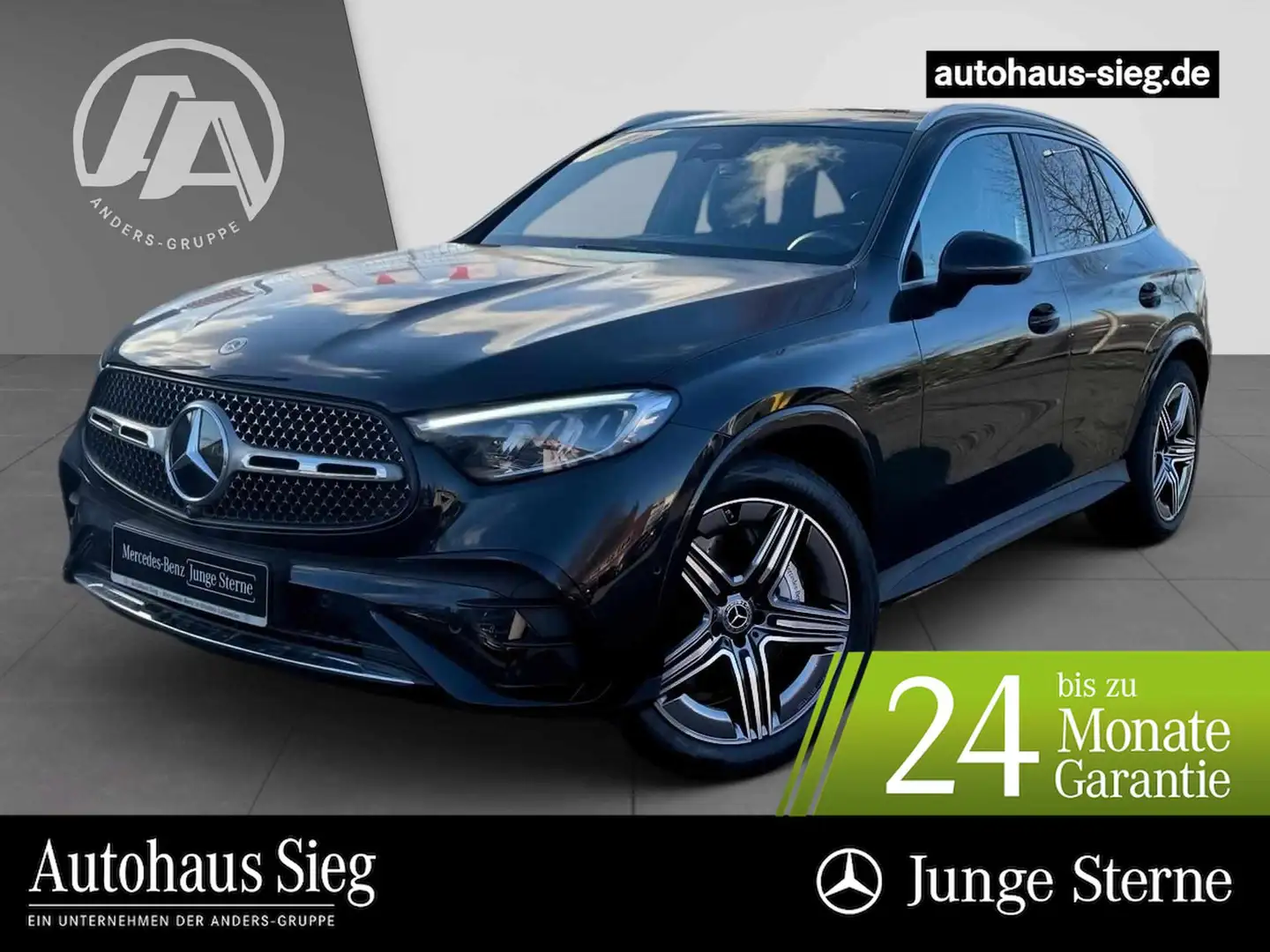 Mercedes-Benz GLC 300 4M AMG AdvPlus+MBUX+Pano+AHK+LED+Memo+36 Negro - 1