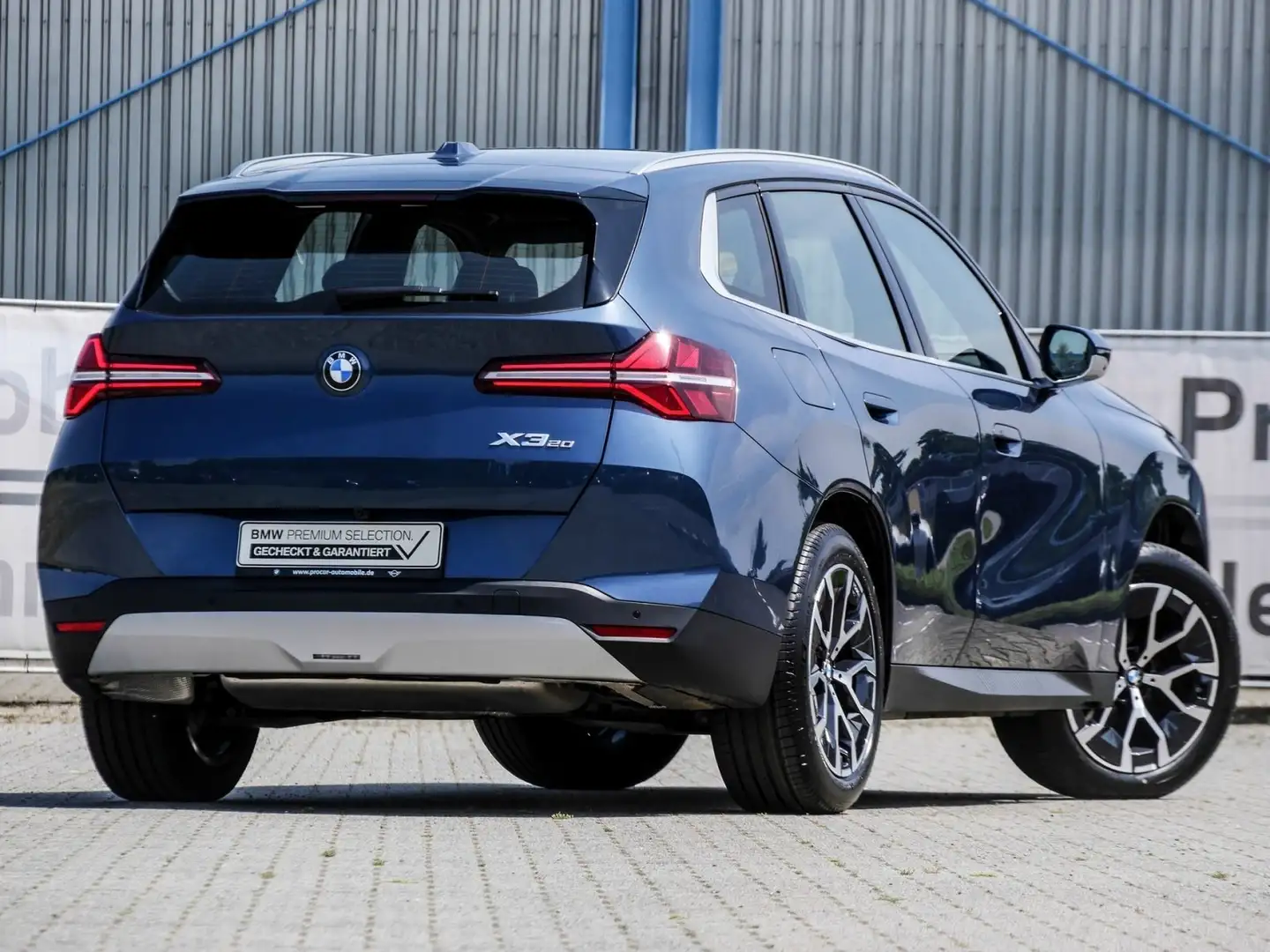 BMW X3 20 xDrive H/K+AHK+ADAPT.LED+DA+DA PLUS+360° Blauw - 2