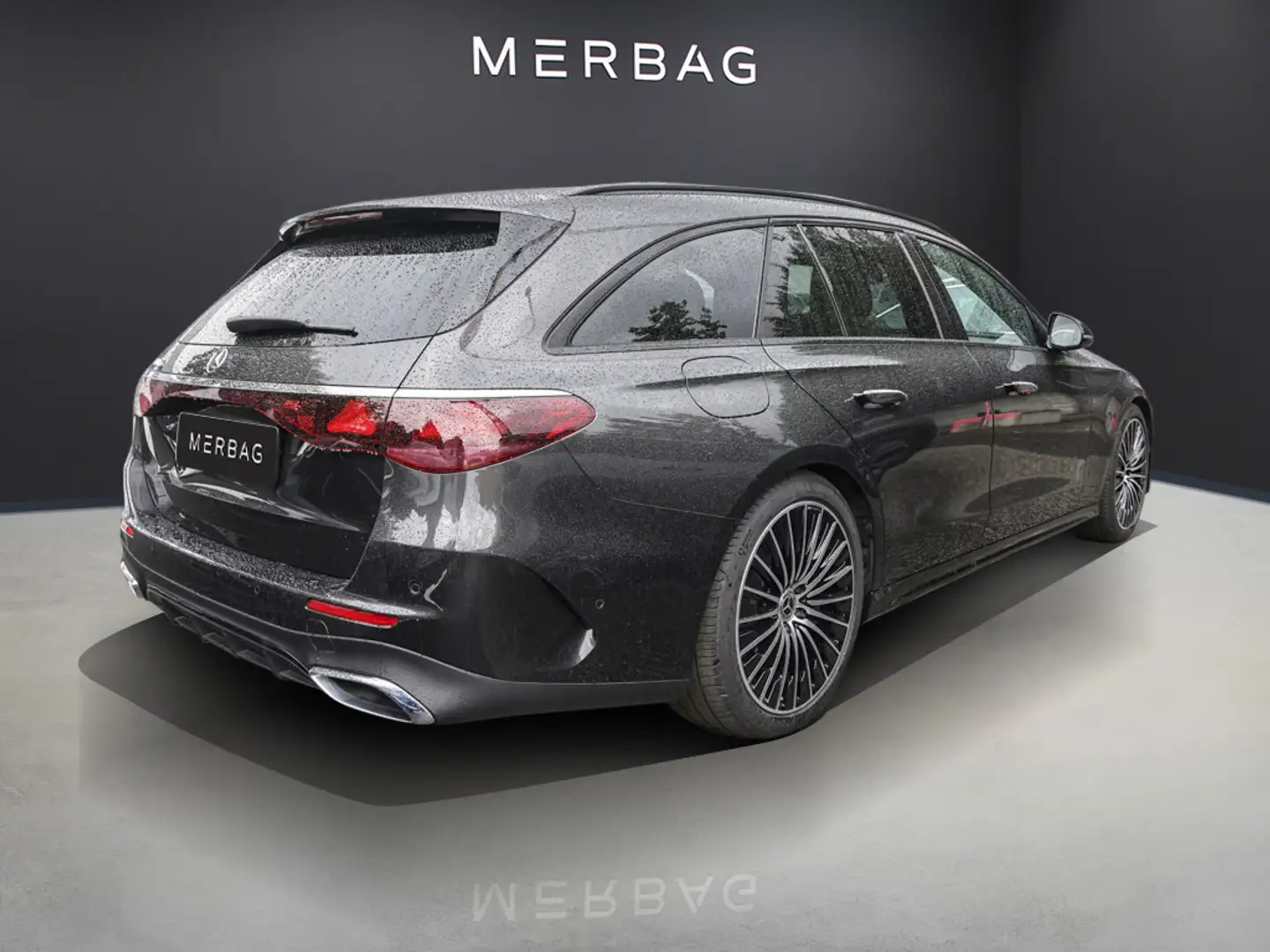 Mercedes-Benz E 300 de T AMG-LINE PANO AHK BURMESTER 20"LM NIGHT Grau - 2