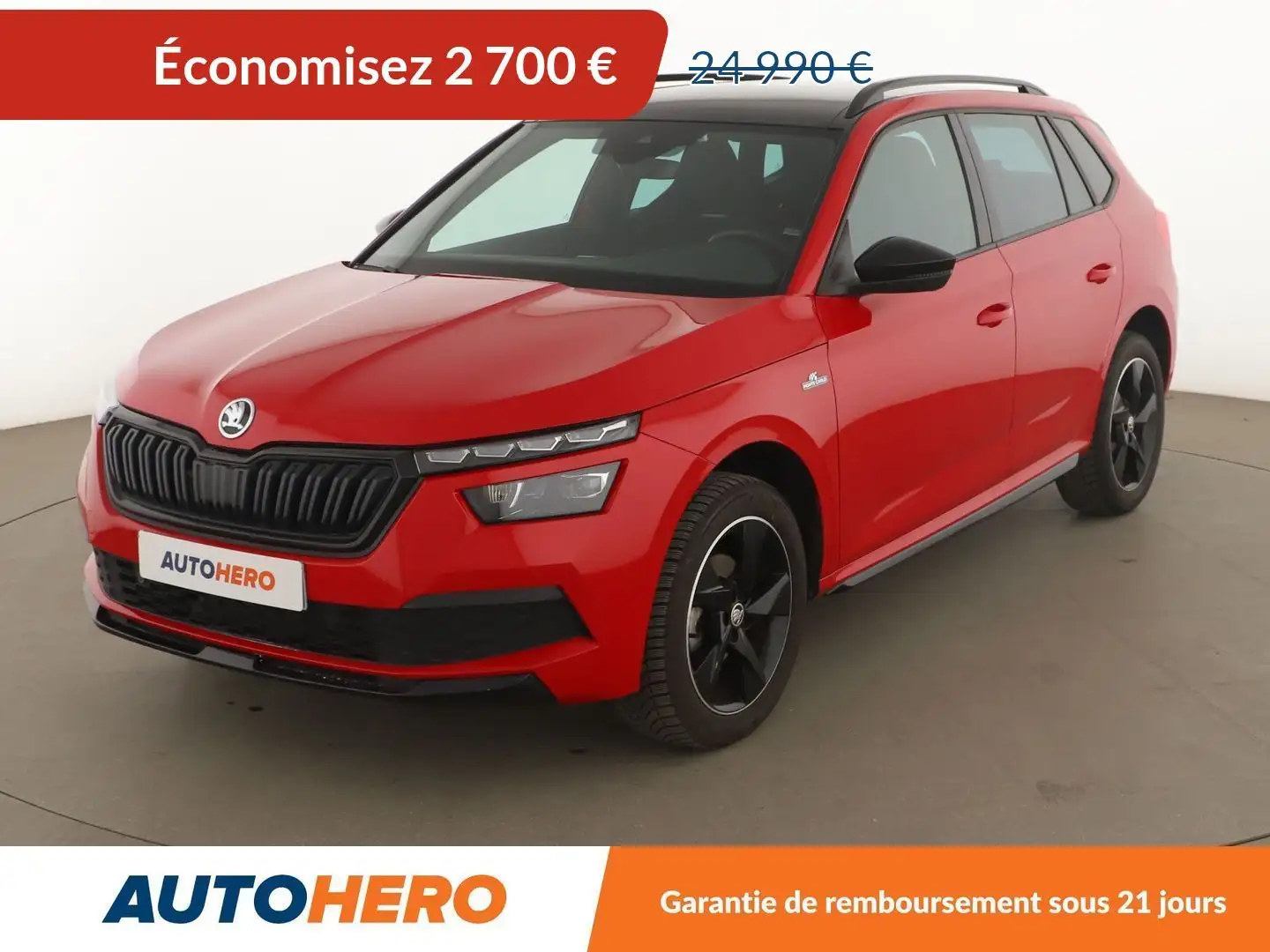 Skoda Kamiq 1.5 TSI ACT Monte-Carlo DSG7 Rouge - 1