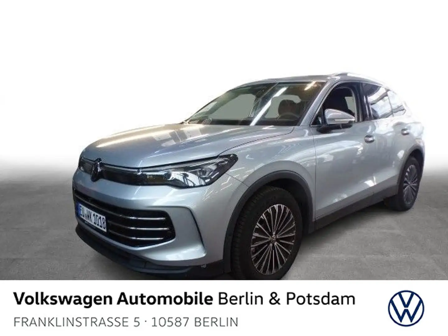 Volkswagen Tiguan 2.0 TDI DSG Elegance IQ-LED AHK Navi 360° Silber - 1