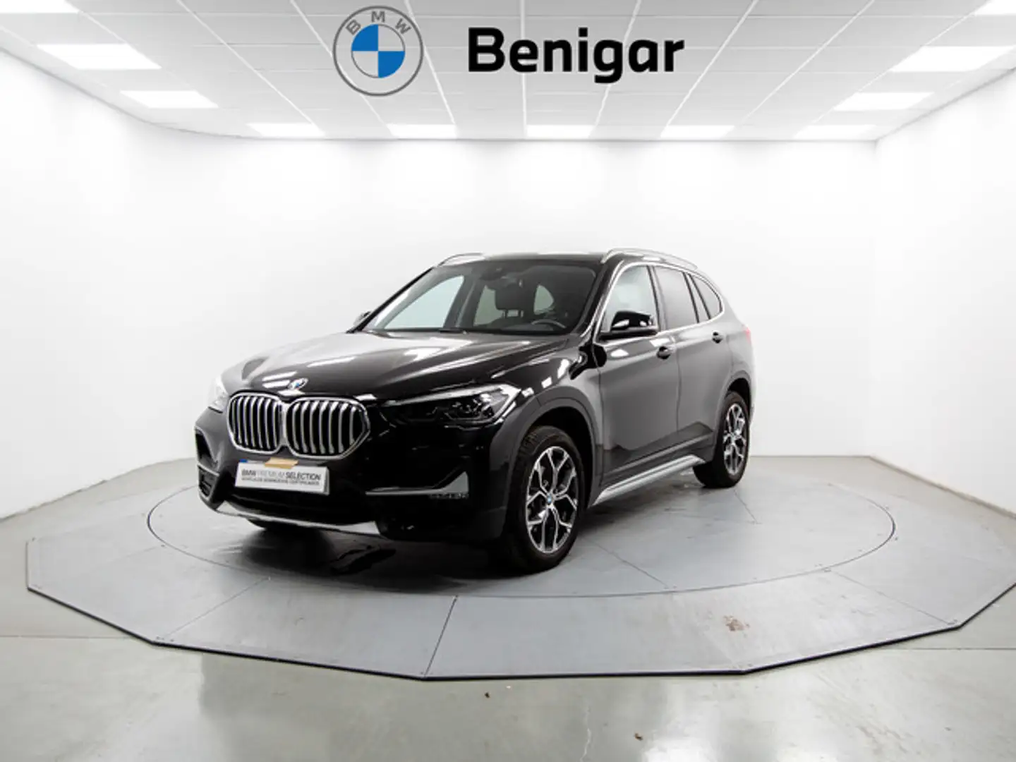 BMW X1 sDrive 18d Negro - 1