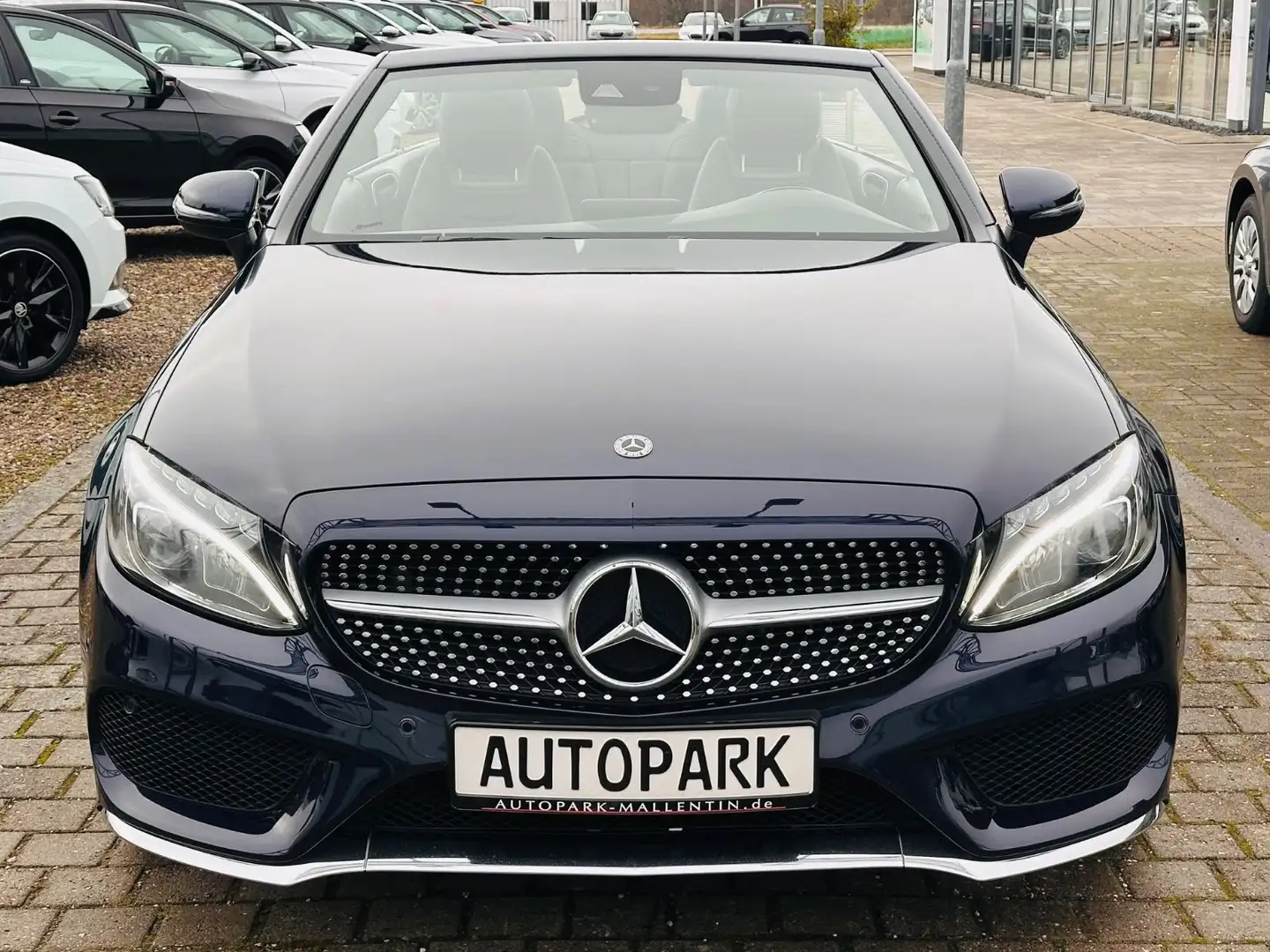 Mercedes-Benz C 200 Cabrio*AMG PAKET*LED*LEDER*AIRSCARF* Blau - 2