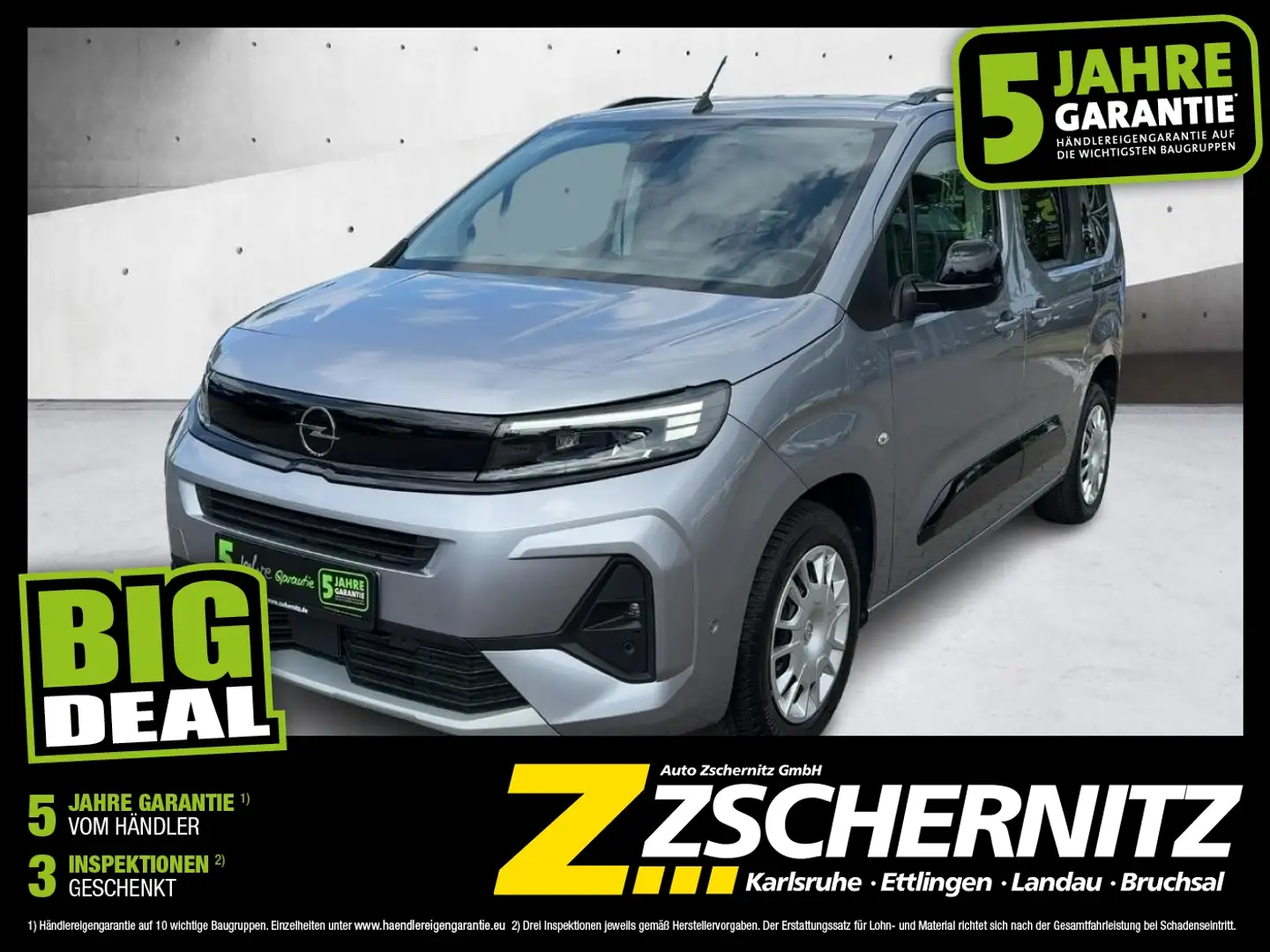 Opel Combo Life E 1.5 D  GS Gris - 1