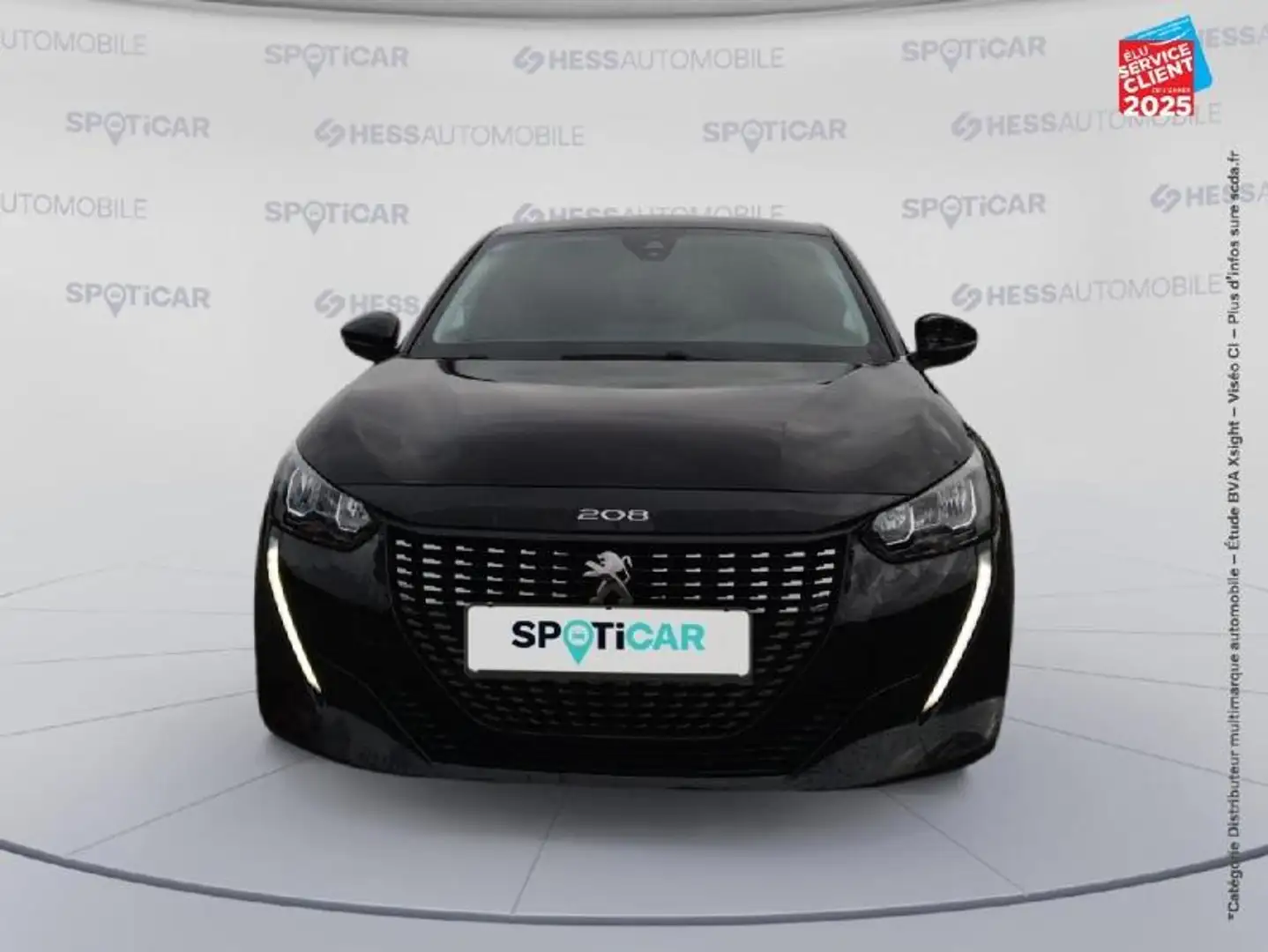 Peugeot 208 1.2 PureTech 75ch S/S Active Pack Radar AR Carplay Noir - 2