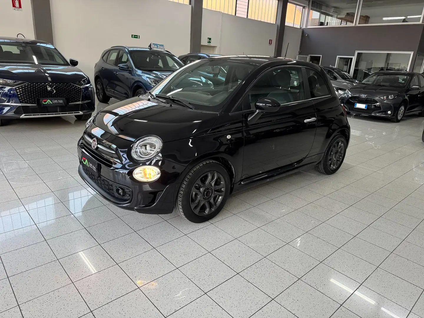 Fiat 500 1.0 hybrid Connect 70cv CAR PLAY SUPER BELLA Noir - 1