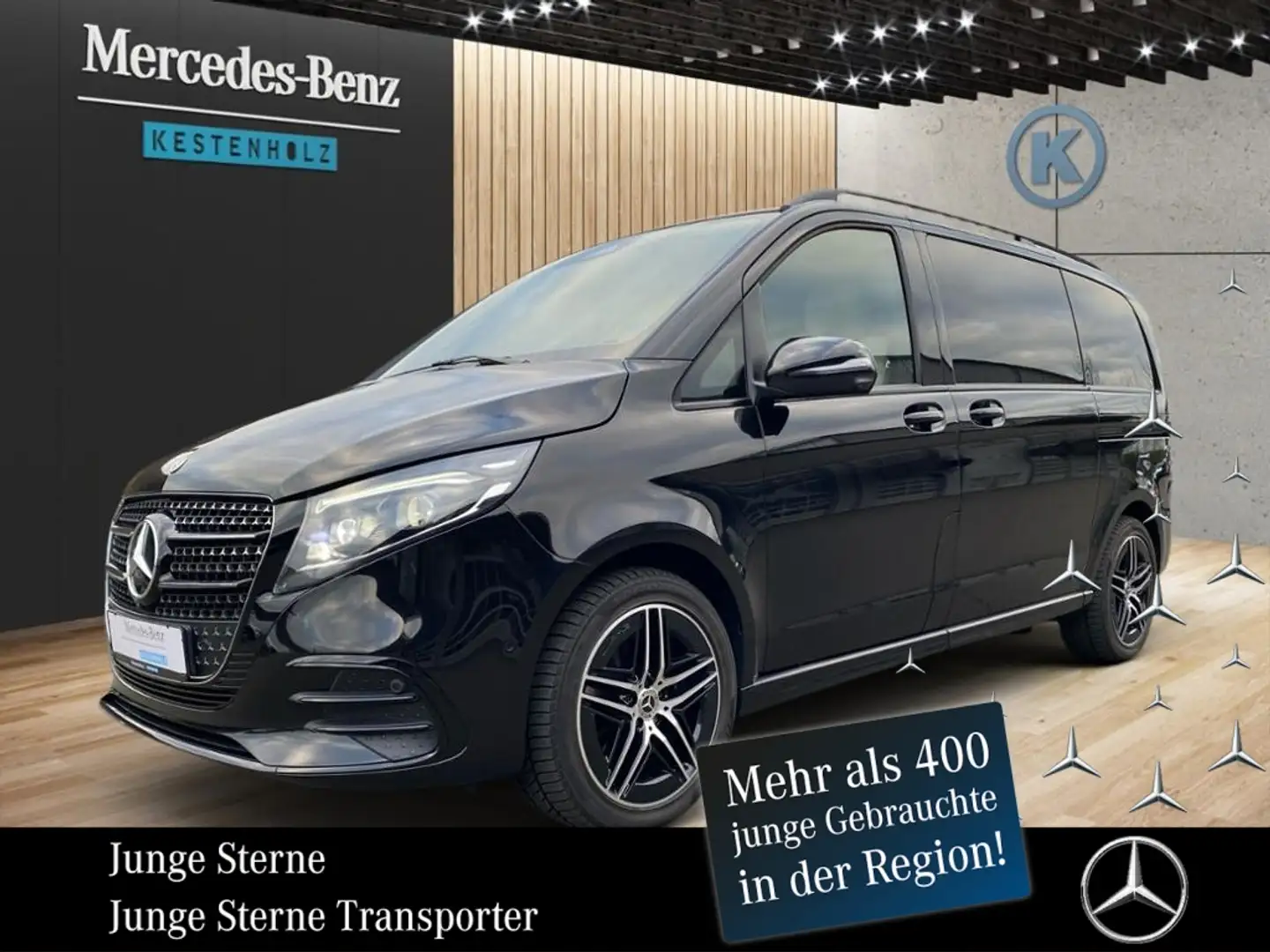 Mercedes-Benz V 300 d 4MATIC AVANTGARDE Kompakt *AMG*AHK*Night Noir - 1