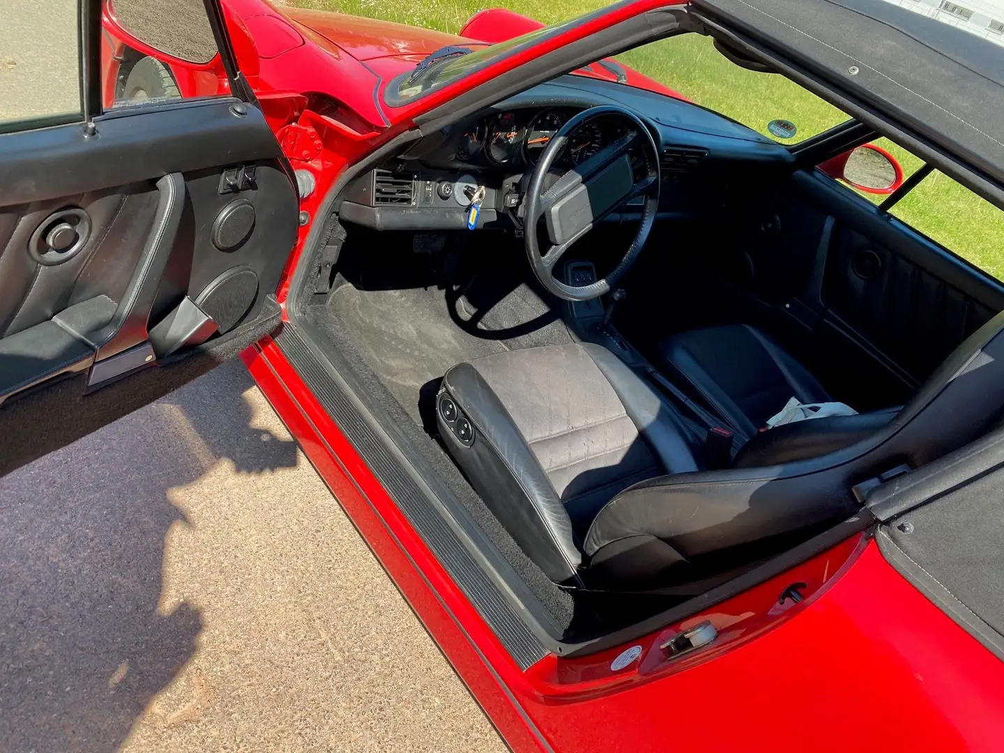 Porsche 964 911 Carrera 2 Cabriolet Красный - 2