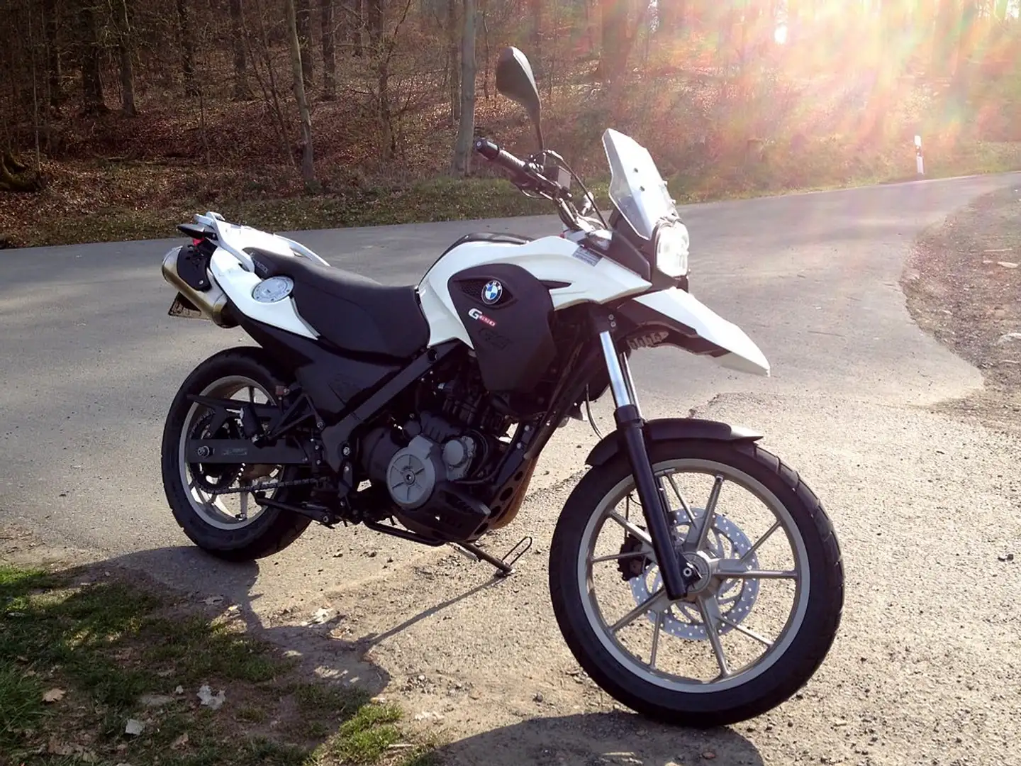 BMW G 650 GS Blanco - 1