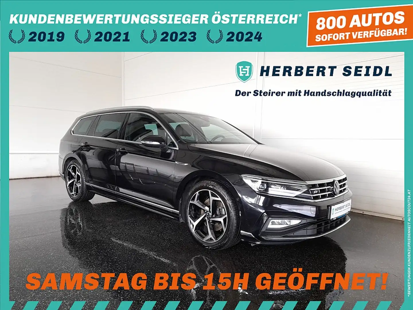 Volkswagen Passat Variant R-LINE 2,0 TDI DSG *NP: €62.459,- / *VOLLAUSSTA... Schwarz - 1