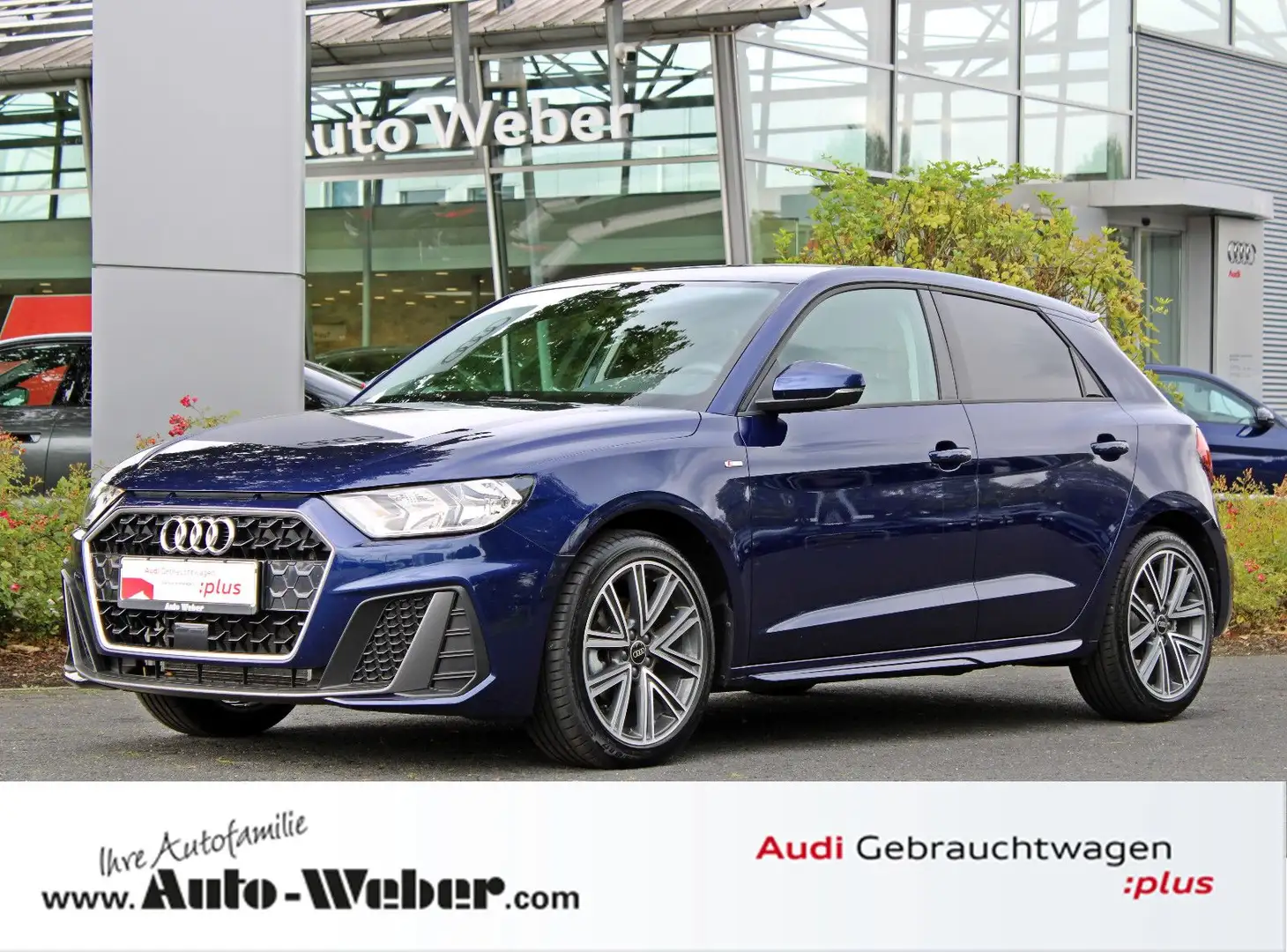 Audi A1 Sportback 30TFSI S-tronic S LINE ACC VC Blau - 1