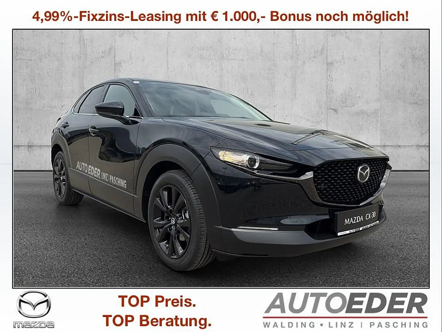 Mazda CX-30 e-Skyactive G140 Nagisa Negro - 1
