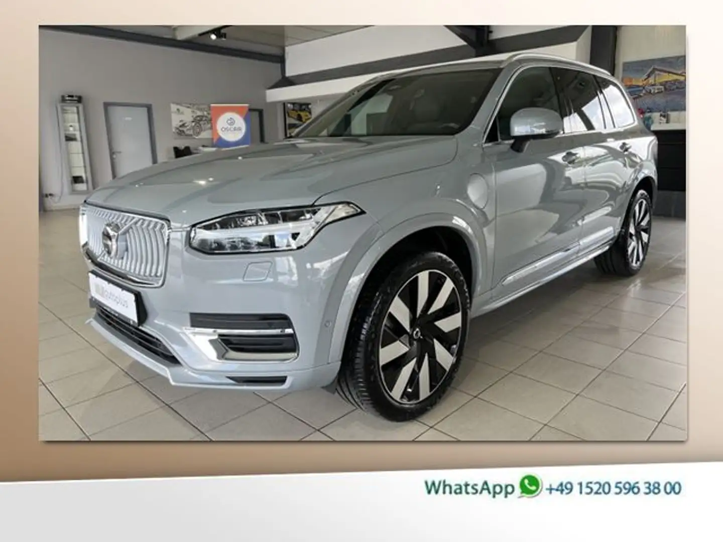 Volvo XC90 T8 Plus Bright Recharge AWD BLIS Pano 360° Сірий - 1
