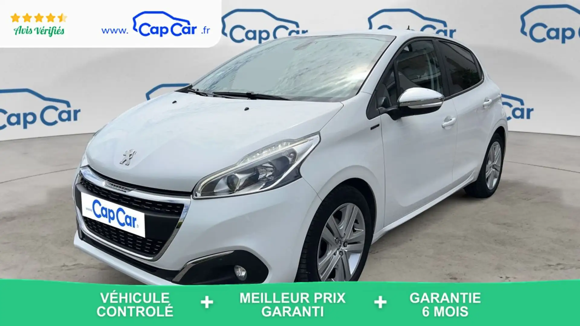 Peugeot 208 1.2 PureTech 82 Signature Blanc - 1