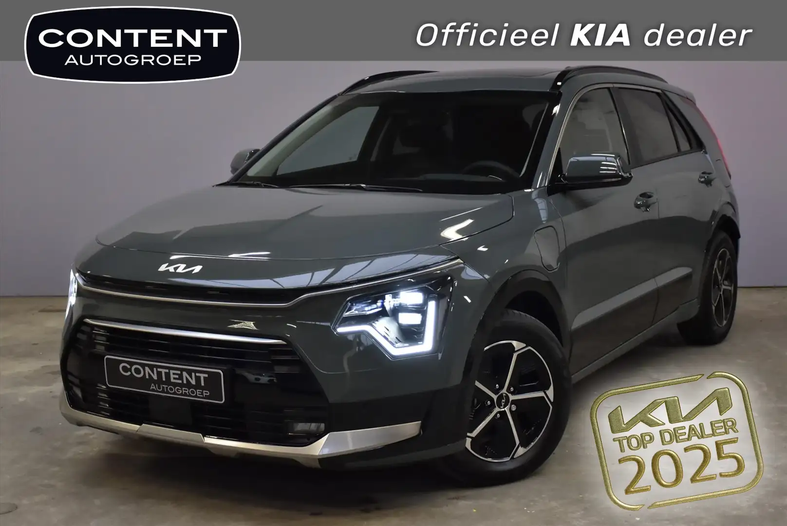 Kia Niro 1.6 GDi Plug-in Hybrid 183pk DCT6 DynamicPlusLine Groen - 1