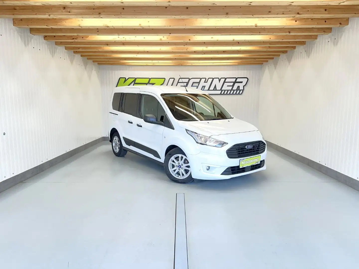 Ford Tourneo Connect 1.5 TDCi "TEMPOMAT*beh-WSS*USB*FREISPR*PDC" Weiß - 1
