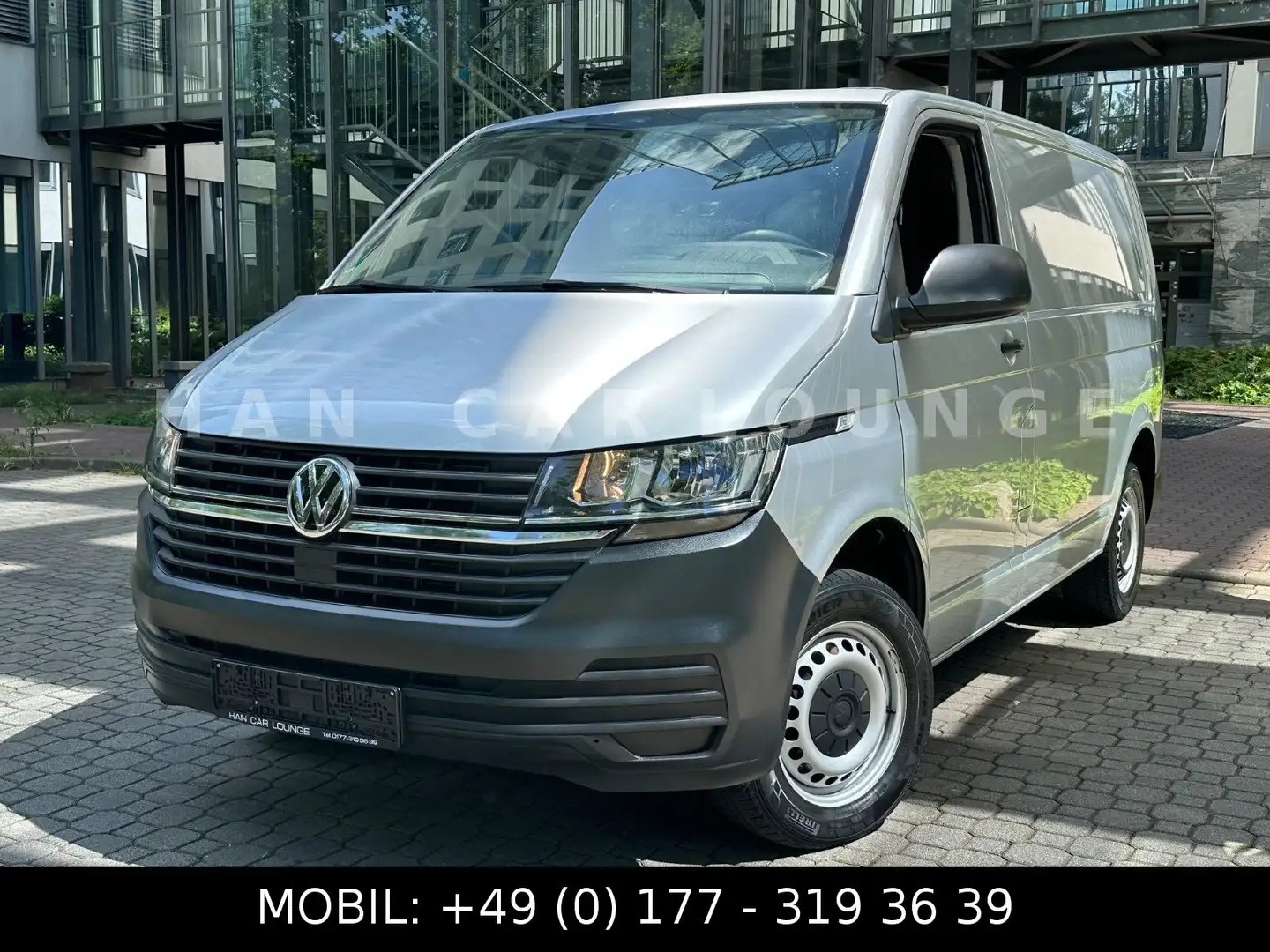 Volkswagen T6 Transporter T6.1 Transporter Kasten*150PS*PDC*TEMPOMAT* Silber - 2