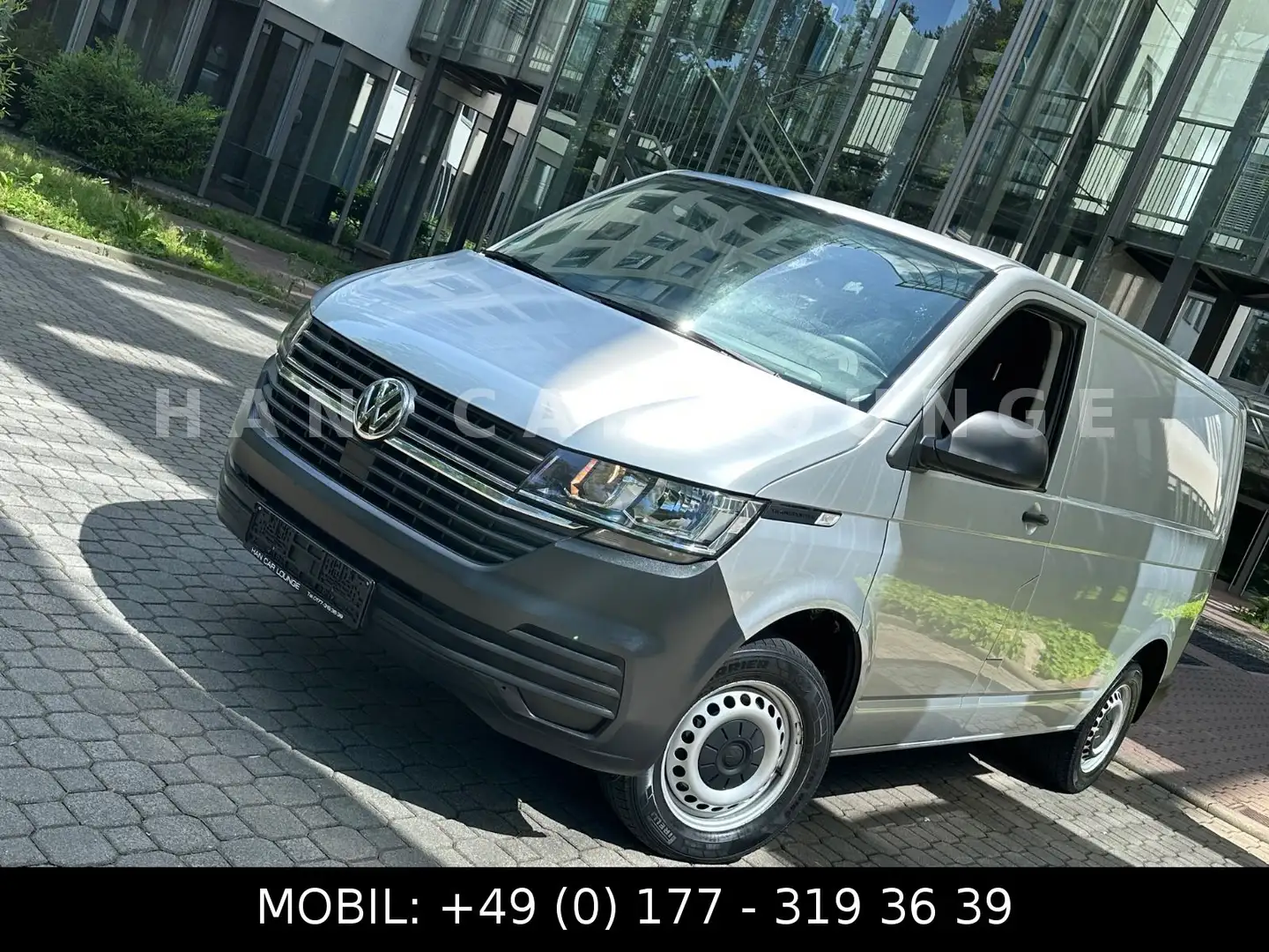 Volkswagen T6 Transporter T6.1 Transporter Kasten*150PS*PDC*TEMPOMAT* Silber - 1