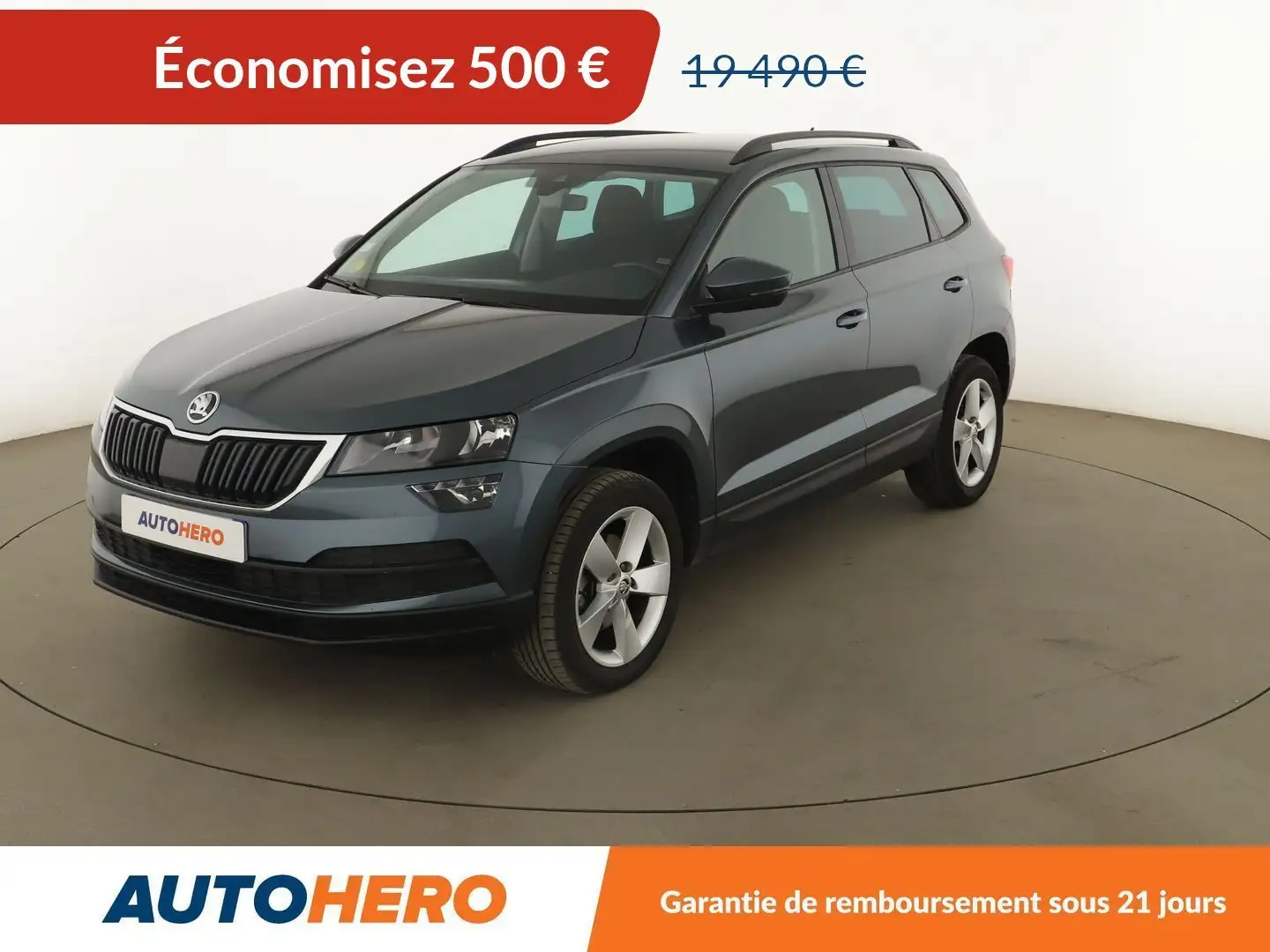 Skoda Karoq 1.6 TDI Business DSG7 Gris - 1