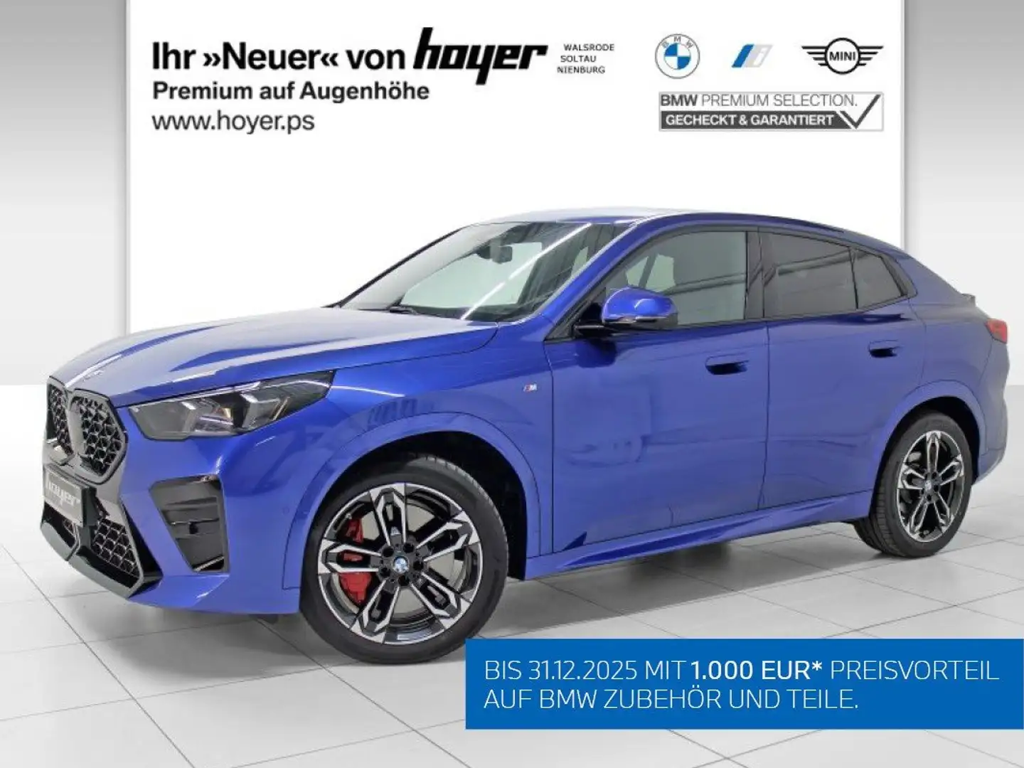 BMW X2 xDrive20d M Sportpaket Head-Up DAB LED RFK Blau - 1