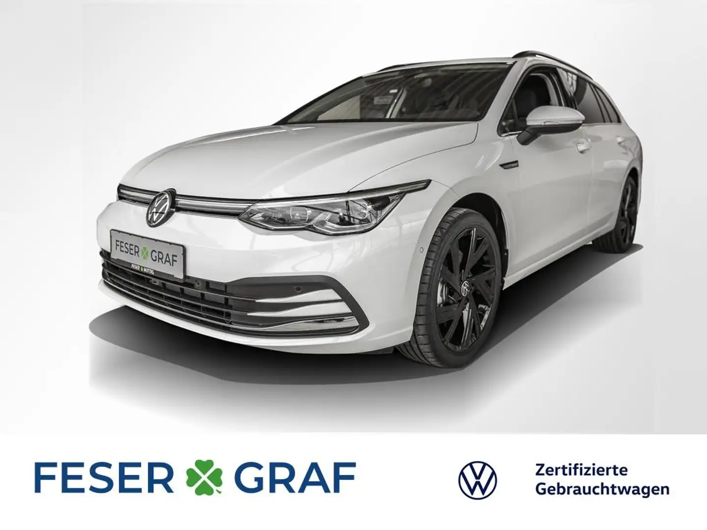 Volkswagen Golf Style 2.0 TSI190 PS 7-Gang-DSG Navi/R-Kame Weiß - 1
