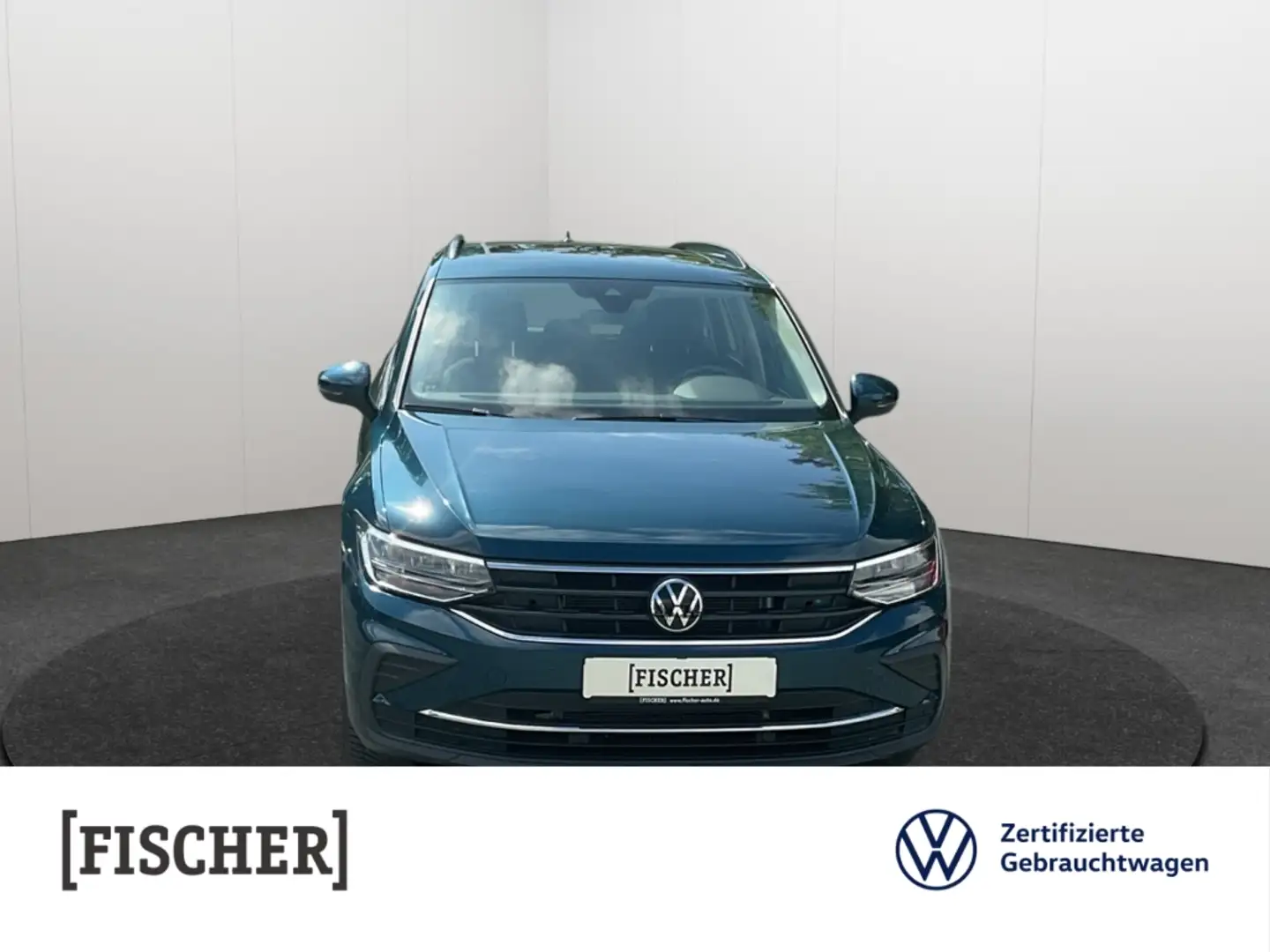 Volkswagen Tiguan 1.5TSI Life LED Navi SHZ ACC Panoramadach Blau - 1