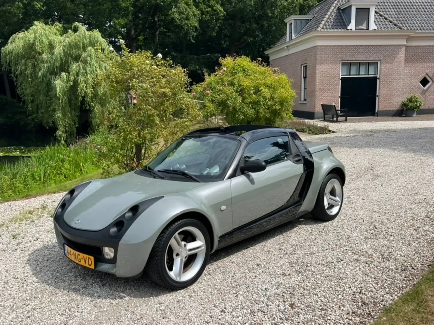 smart roadster Cabriolet Automaat 1e eigenaar NL-auto 59.000km #S Zwart - 1