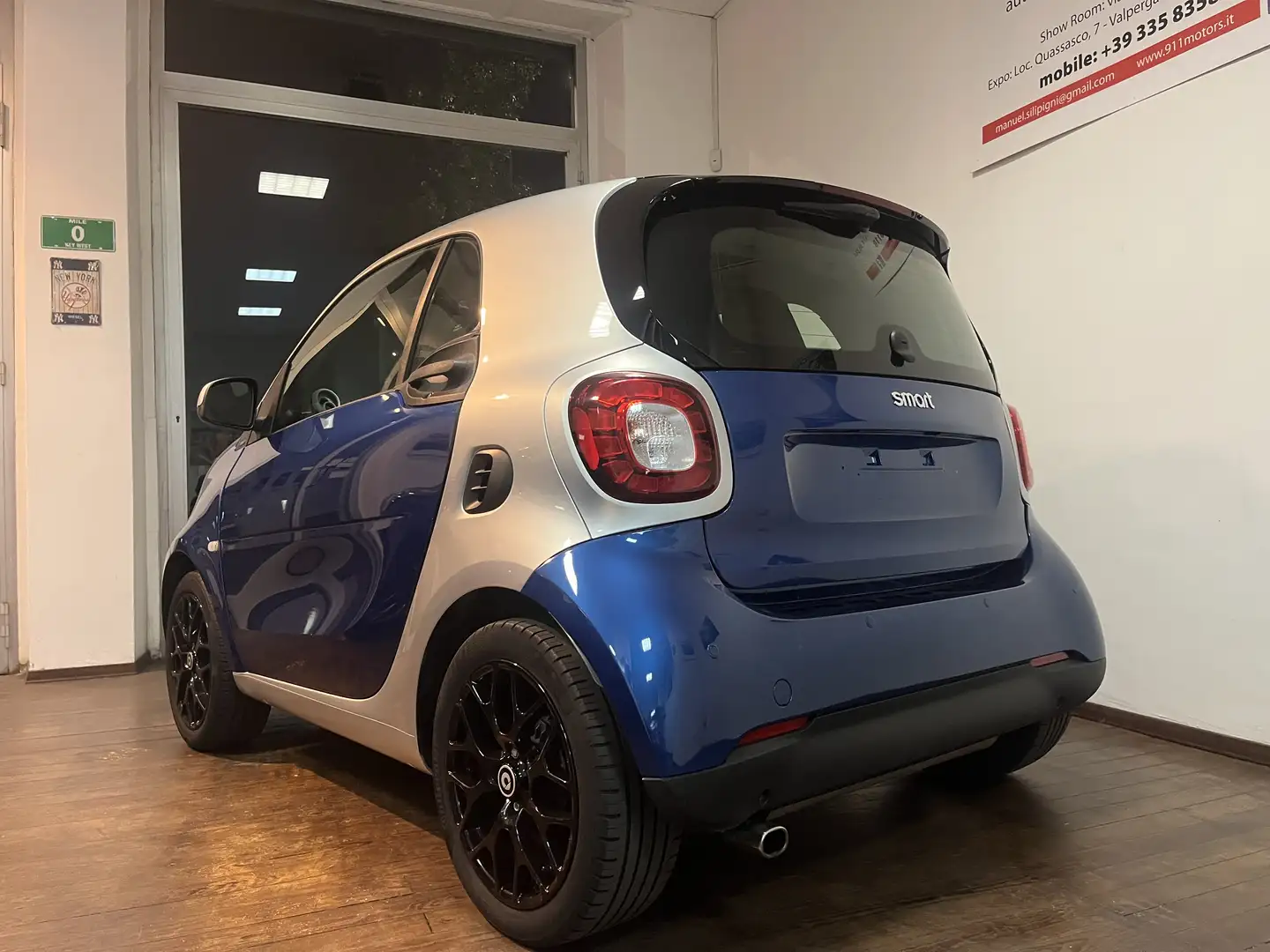 smart forTwo 1.0 Prime 71cv twinamic Blauw - 2