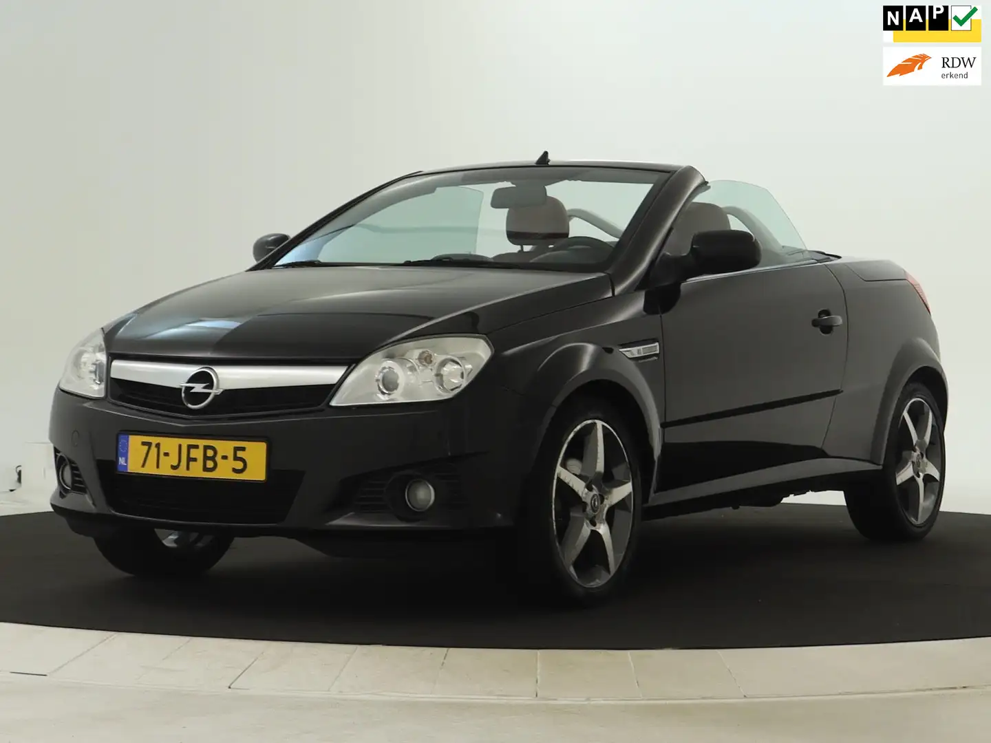 Opel Tigra TwinTop 1.4-16V Linea Nera Leer | Airco | Stoelver Černá - 1