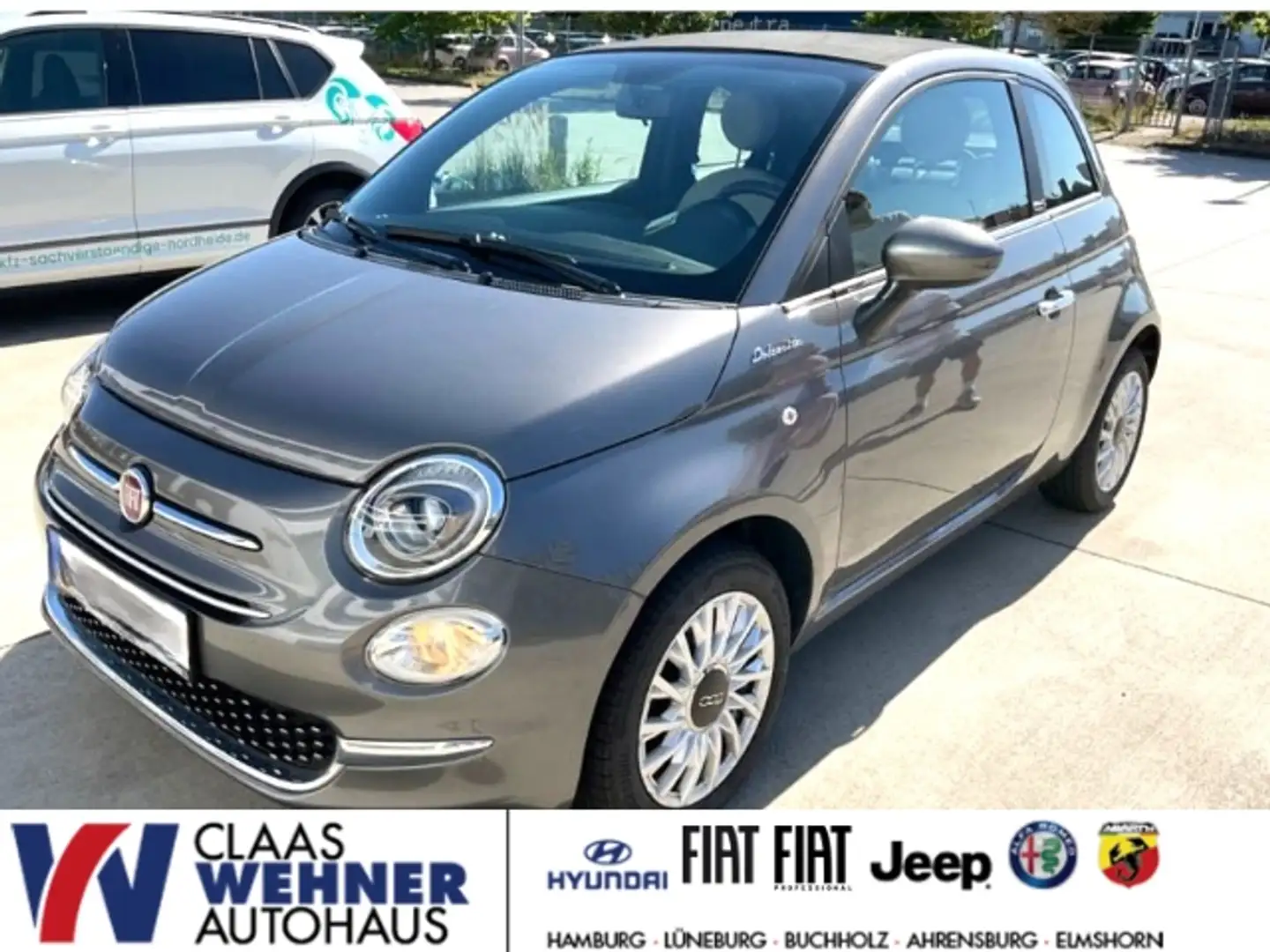 Fiat 500C DolceVita 1.0 Mild Hybrid EU6d UConnect Gris - 1