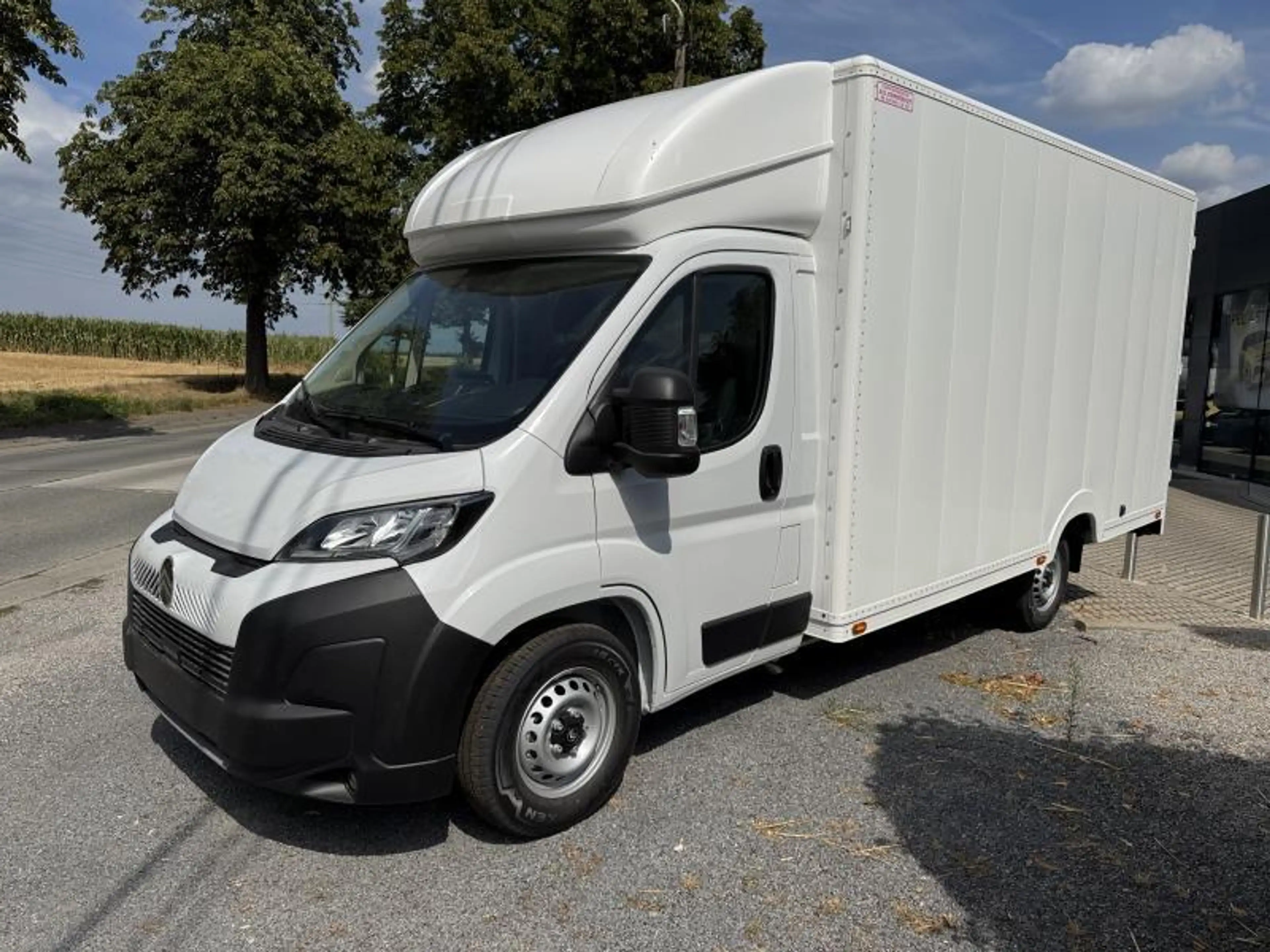 Citroen Jumper Easy Pack Gesloten Laadkast Aluminium op Platform