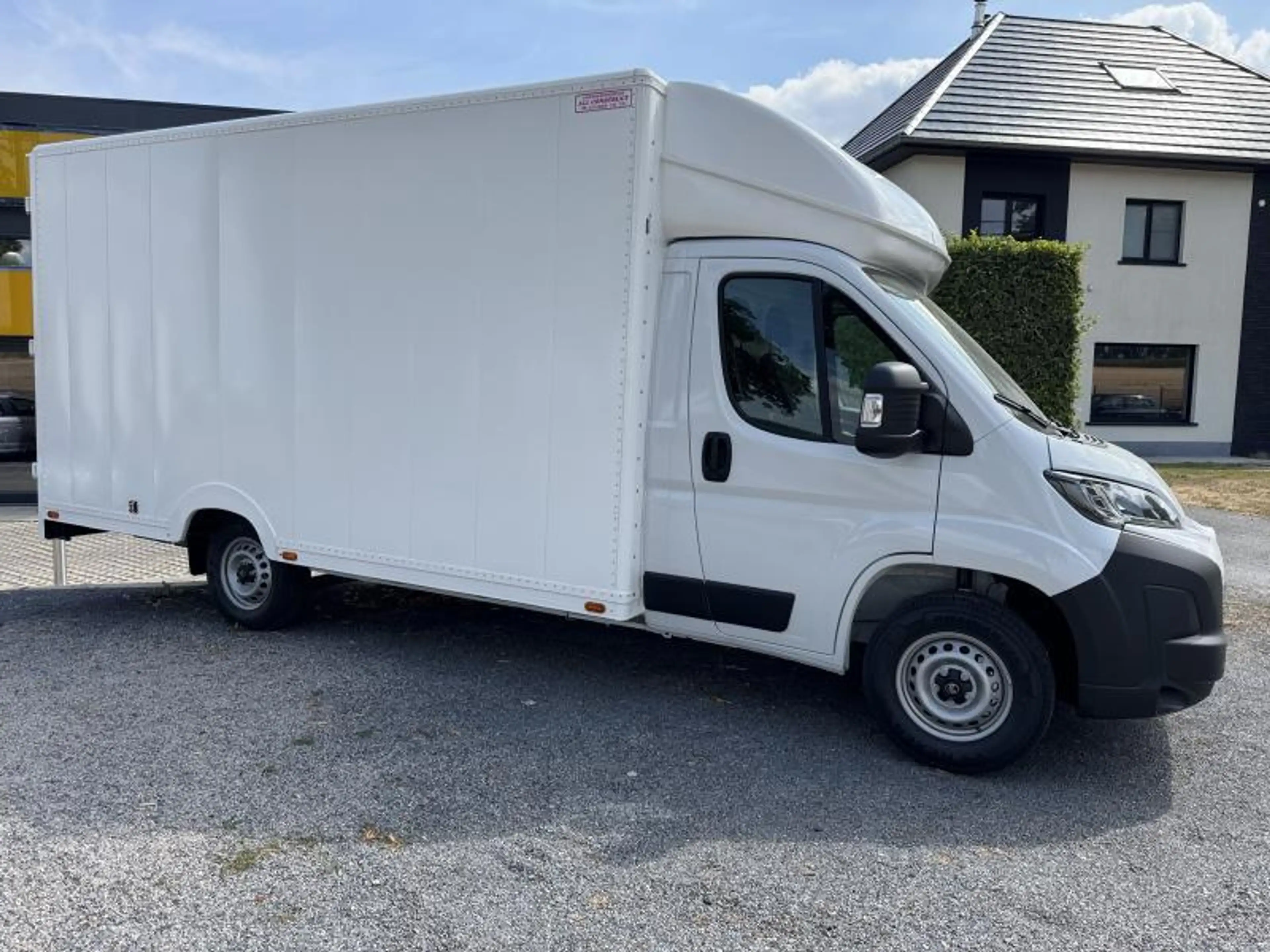 Citroen Jumper Easy Pack Gesloten Laadkast Aluminium op Platform — photo 6