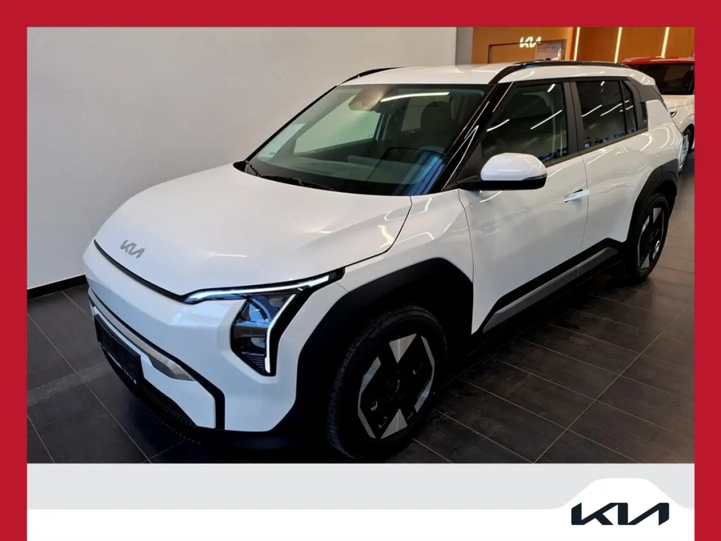 Kia EV3 FWD 81,4kWh Long Range Earth plus Weiß - 1