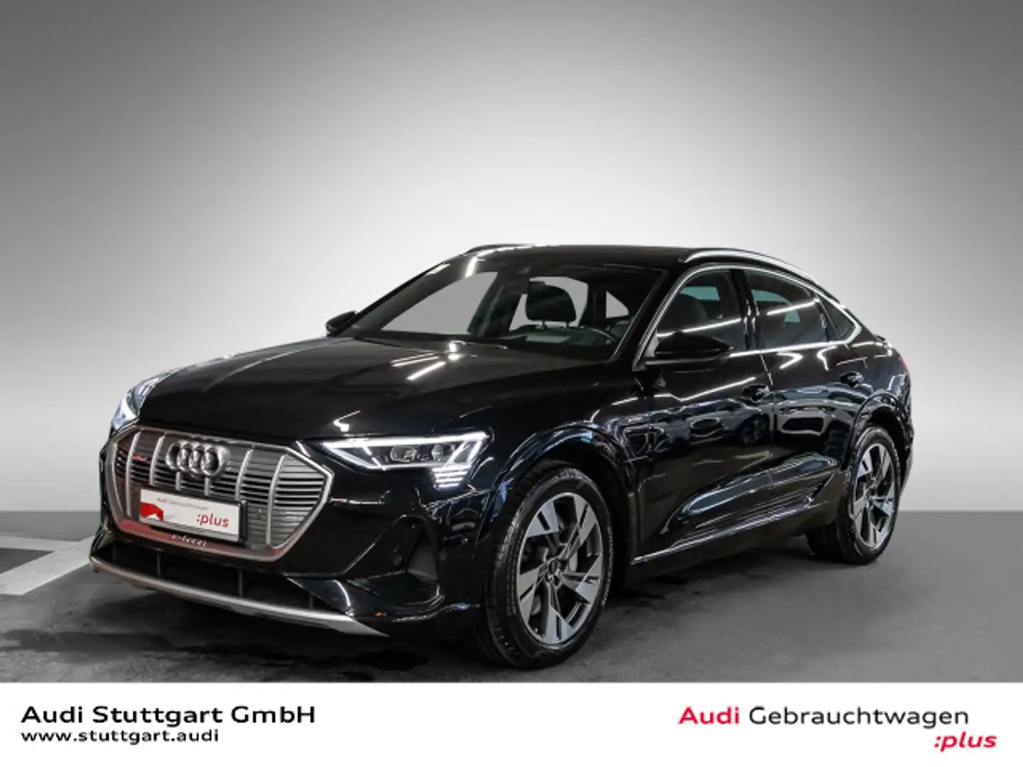 Audi e-tron 55 qu S line Matrix Pano HeadUp Schwarz - 1