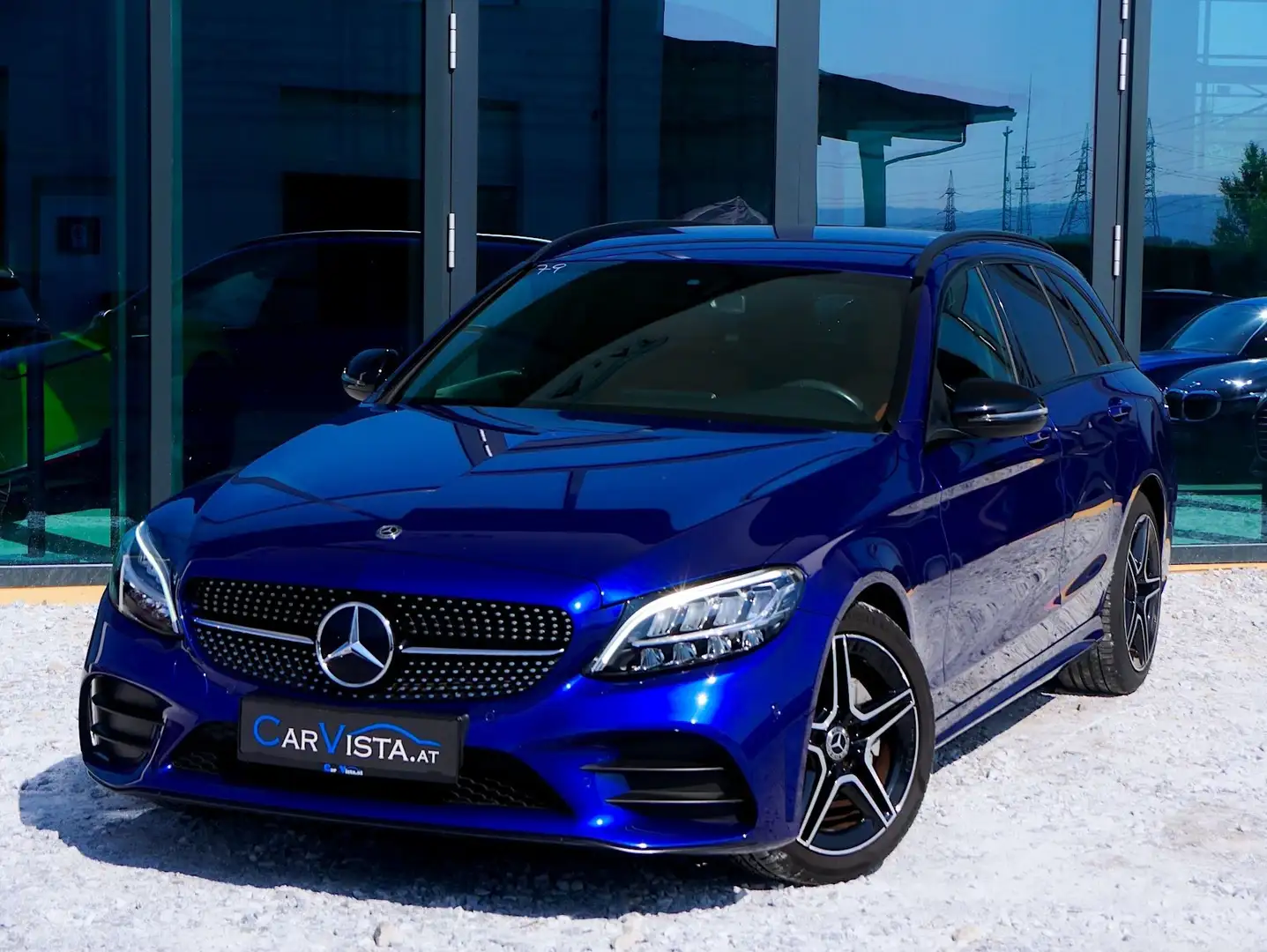 Mercedes-Benz C 200 C-Klasse C 200 d T AMG Line (EURO 6d-TEMP) Blau - 1