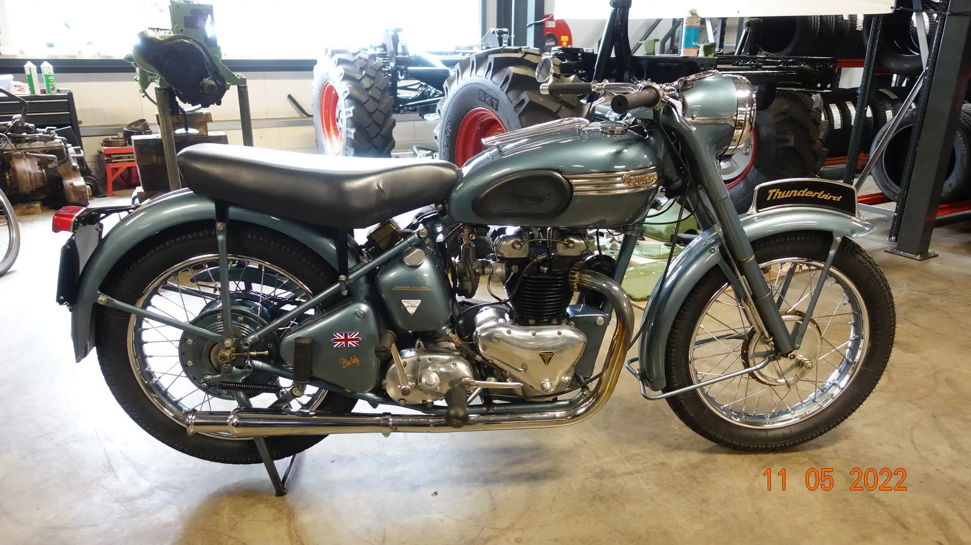 Triumph Speed Twin Blauw - 1